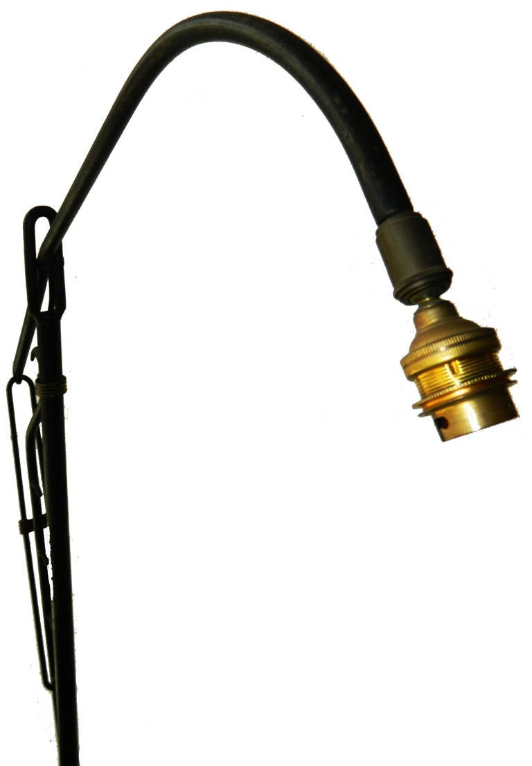 Mid-Century Modern Jacques Adnet Floor Lamp For Sale