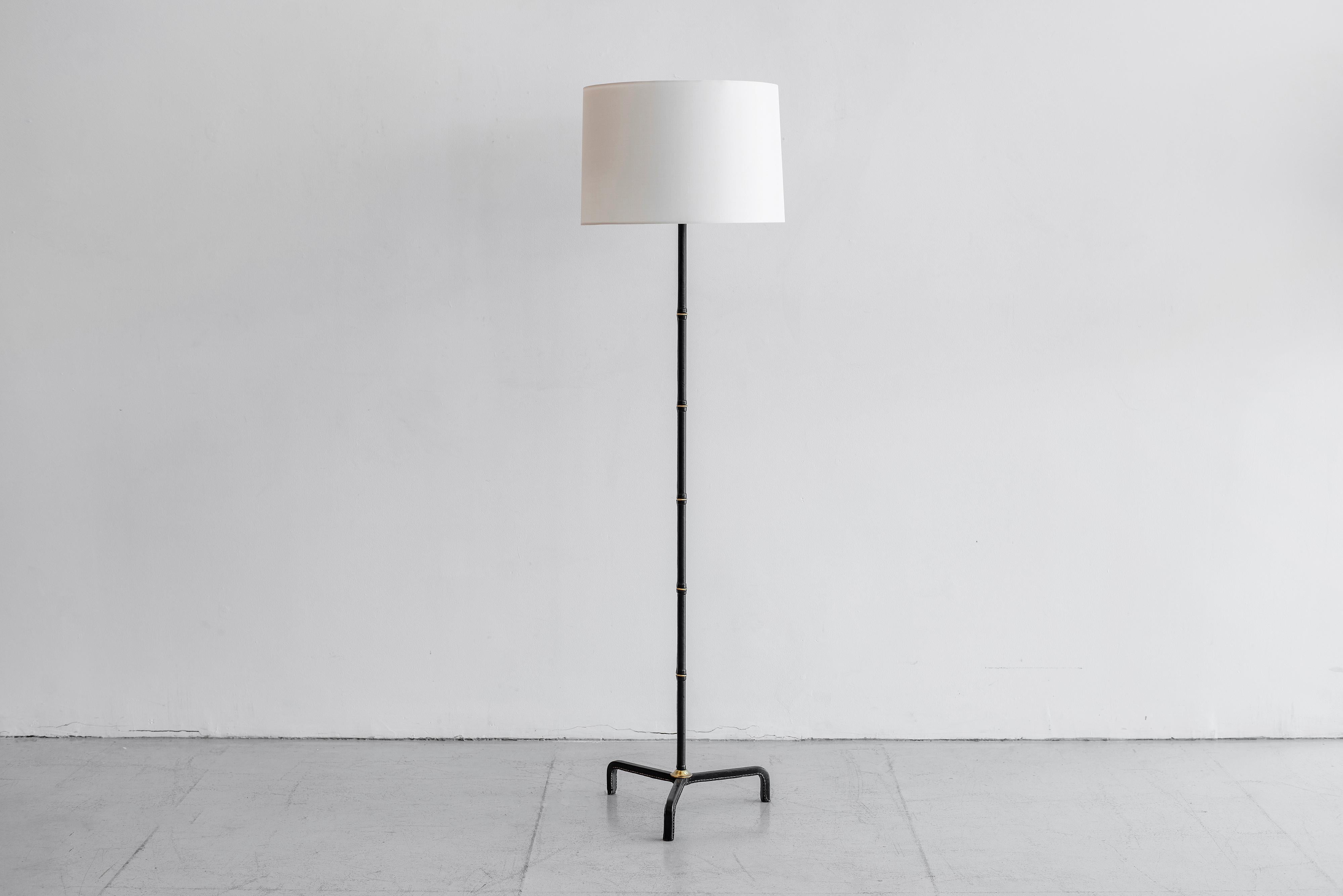 Mid-20th Century Jacques Adnet Floor Lamp
