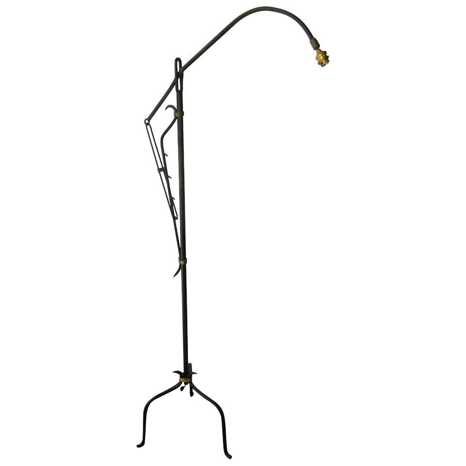 Lampada da terra Jacques Adnet
