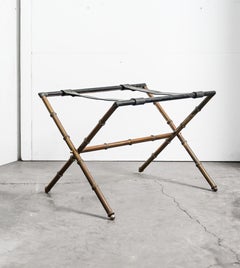 Jacques Adnet Folding Luggage Rack