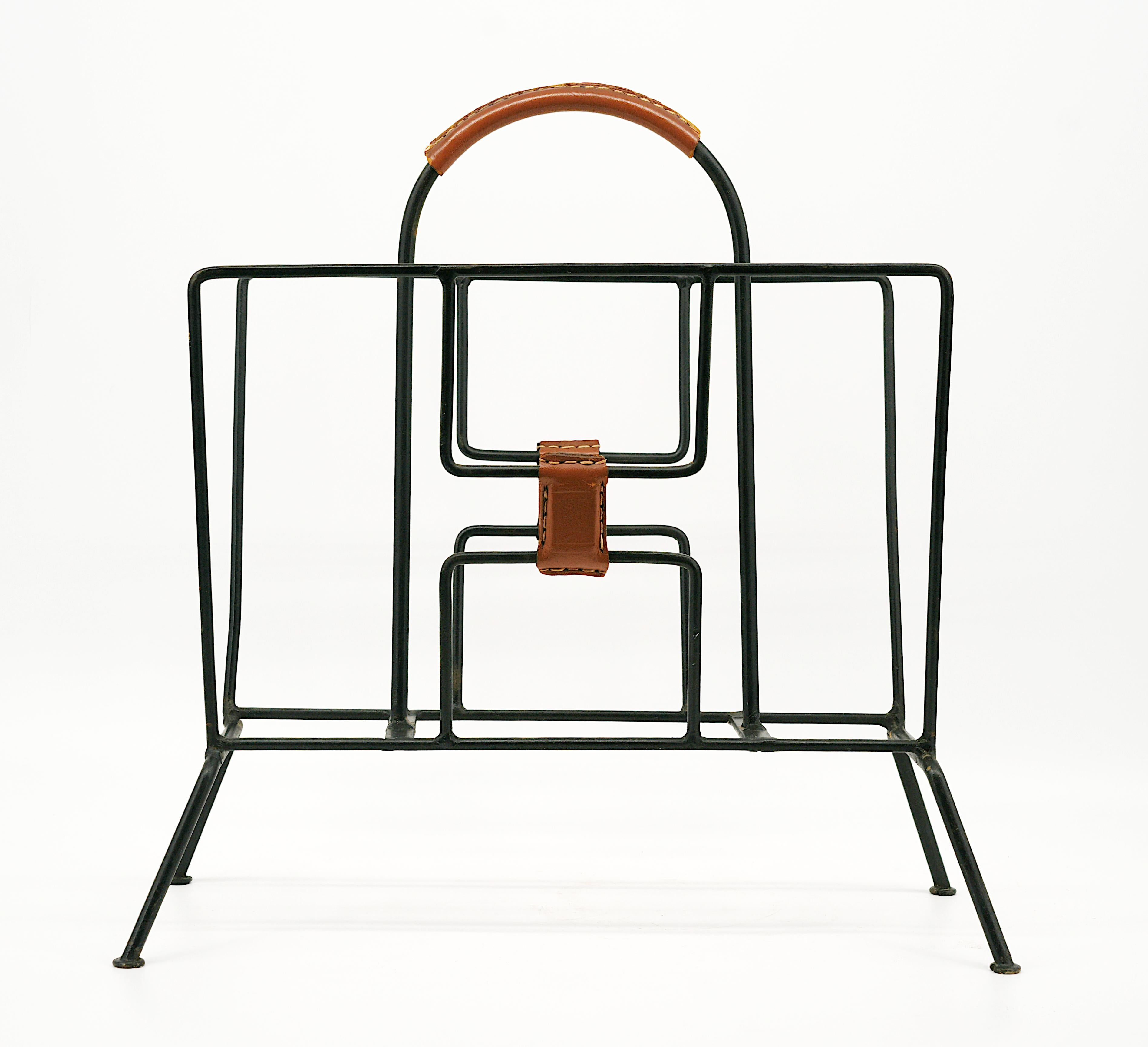 Jacques Adnet, portariviste francese di metà secolo, anni '50 In condizioni buone in vendita a Saint-Amans-des-Cots, FR