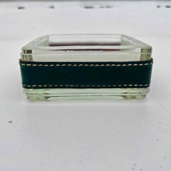 Jacques Adnet Glass Ashtray/Catchall, 1950s France