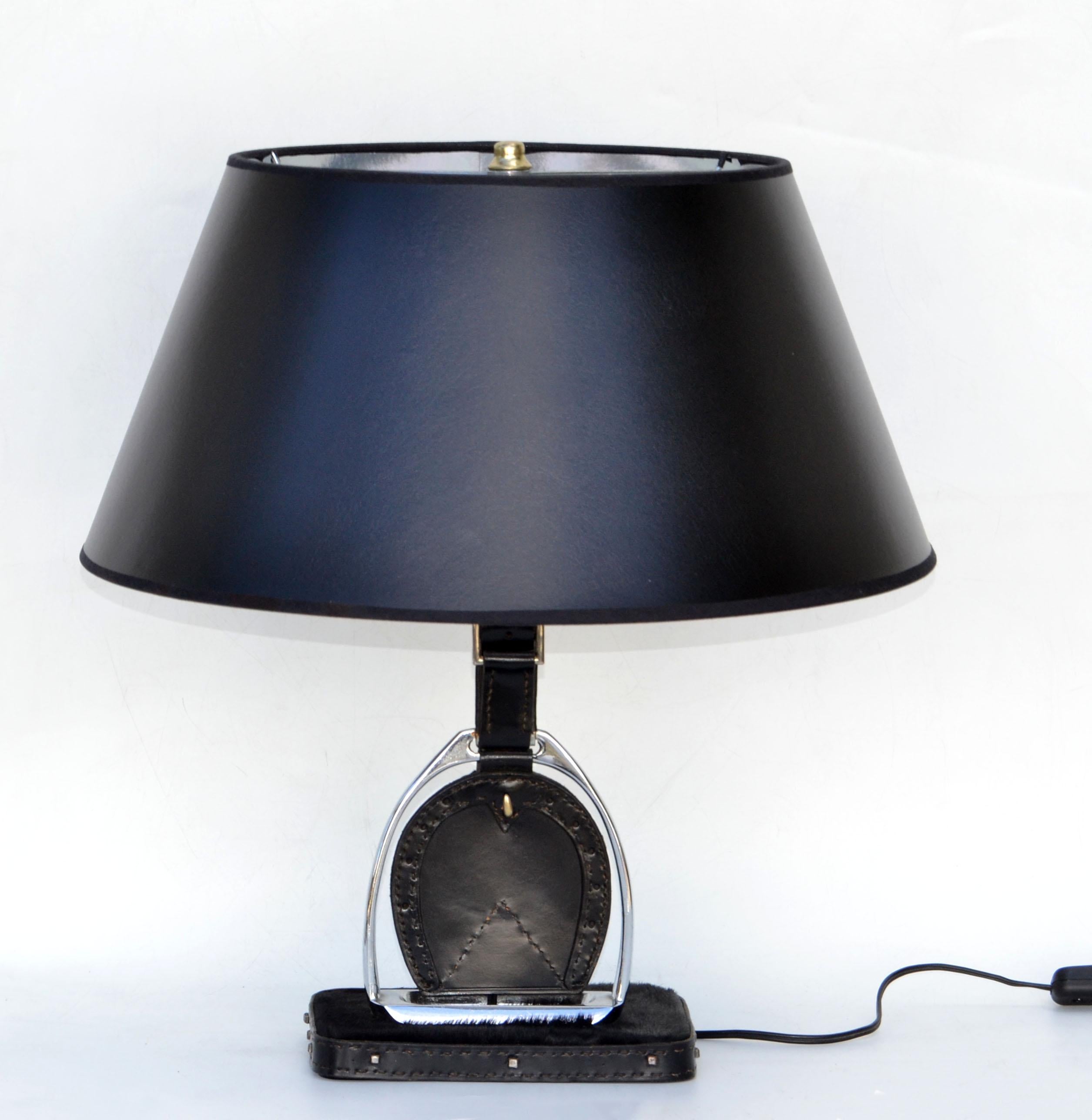 horse stirrup lamp