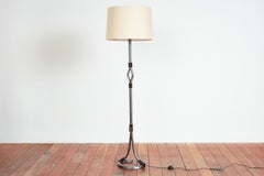 Jacques Adnet Iron Floor Lamp
