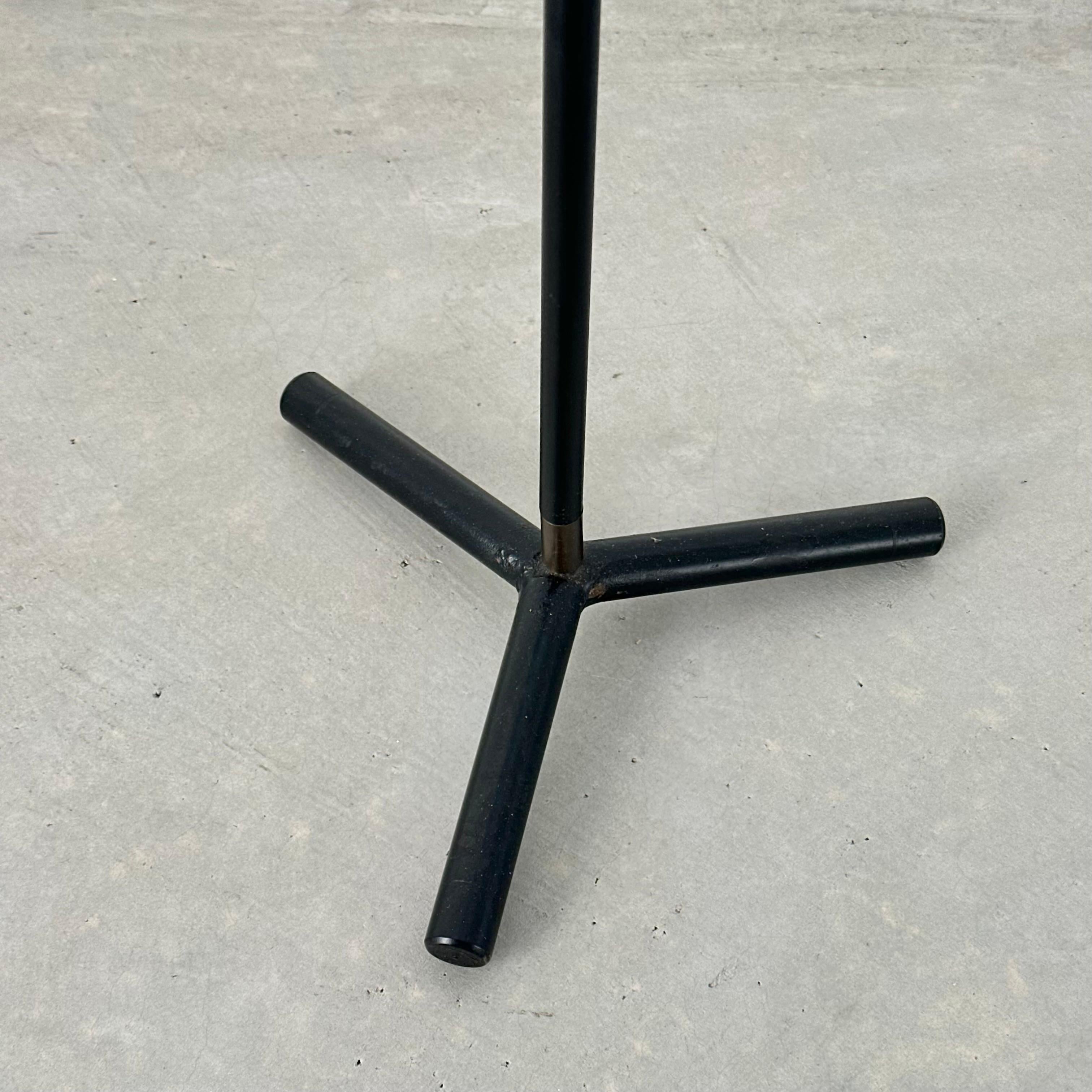 Jacques Adnet Leather and Iron Umbrella Stand, 1950s France For Sale 2