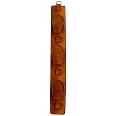 Jacques Adnet Leather Wall Hook