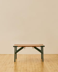 Jacques Adnet Leather Wrapped Folding Coffee Table c. 1950