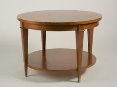 Jacques Adnet Niedriger Tisch aus Mahagoni