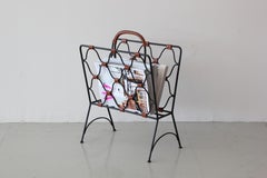 Jacques Adnet Magazine Holder