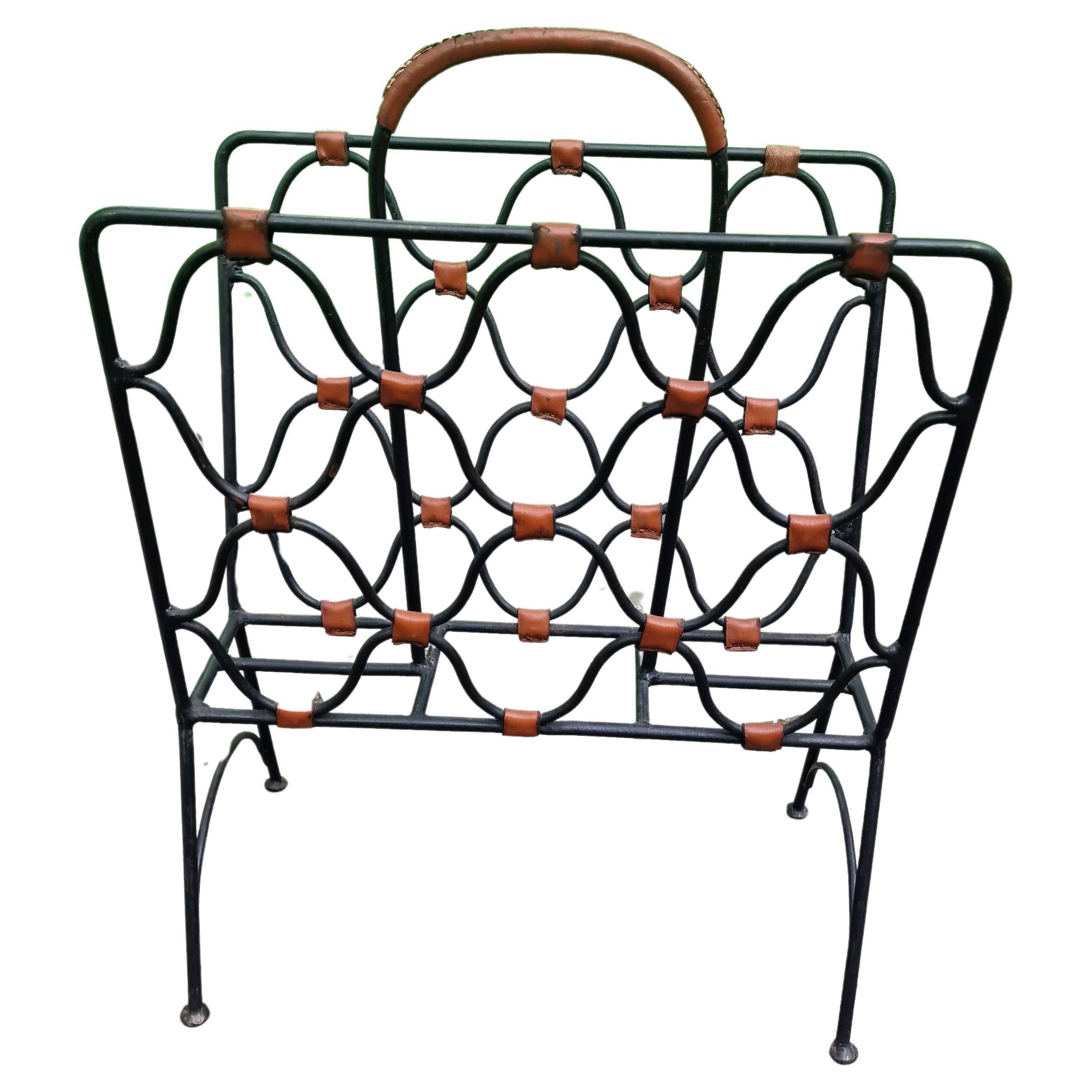 Jacques Adnet Magzine rack