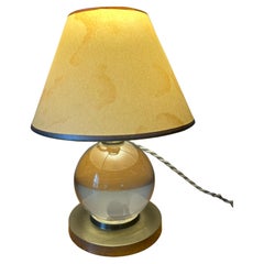 Jacques Adnet - Modernist table lamp for Baccarat 1930
