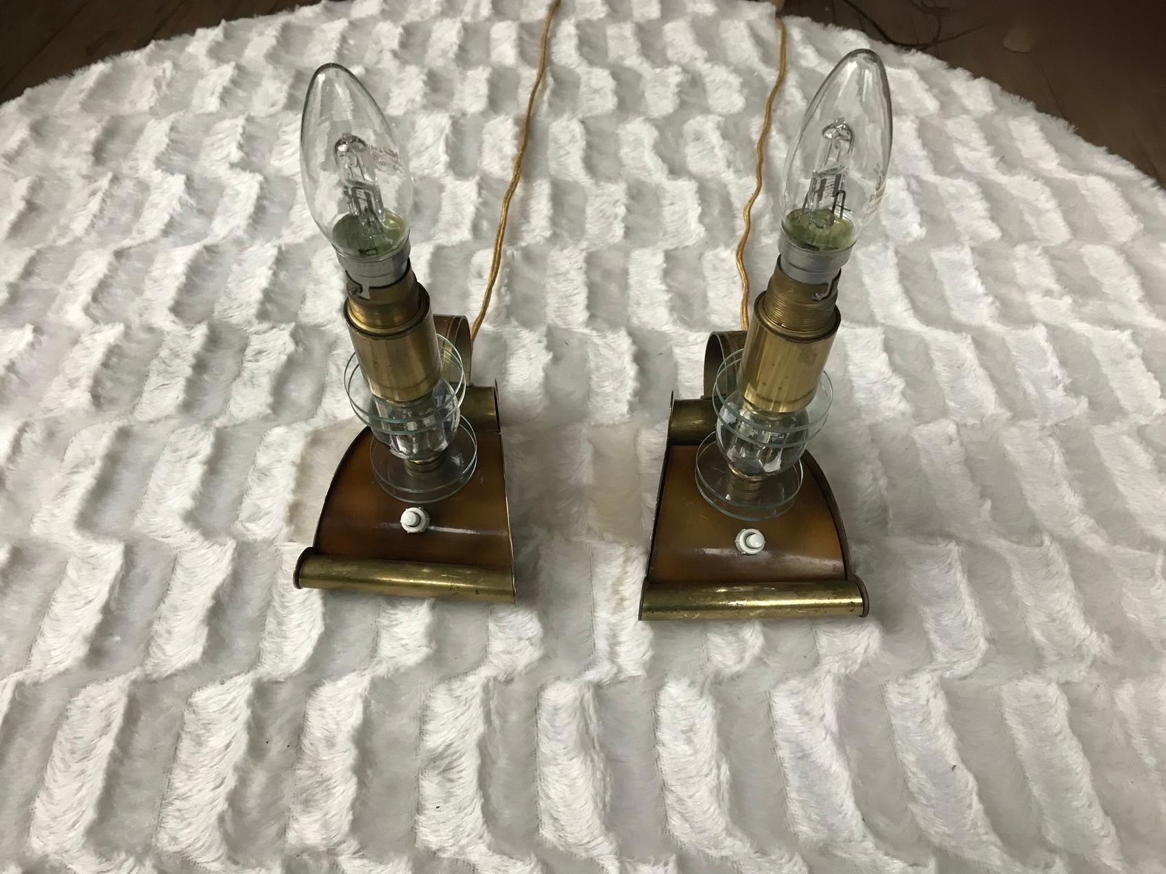 Jacques Adnet Pair of Table Lamps, France, 1950s In Good Condition In Paris, FR