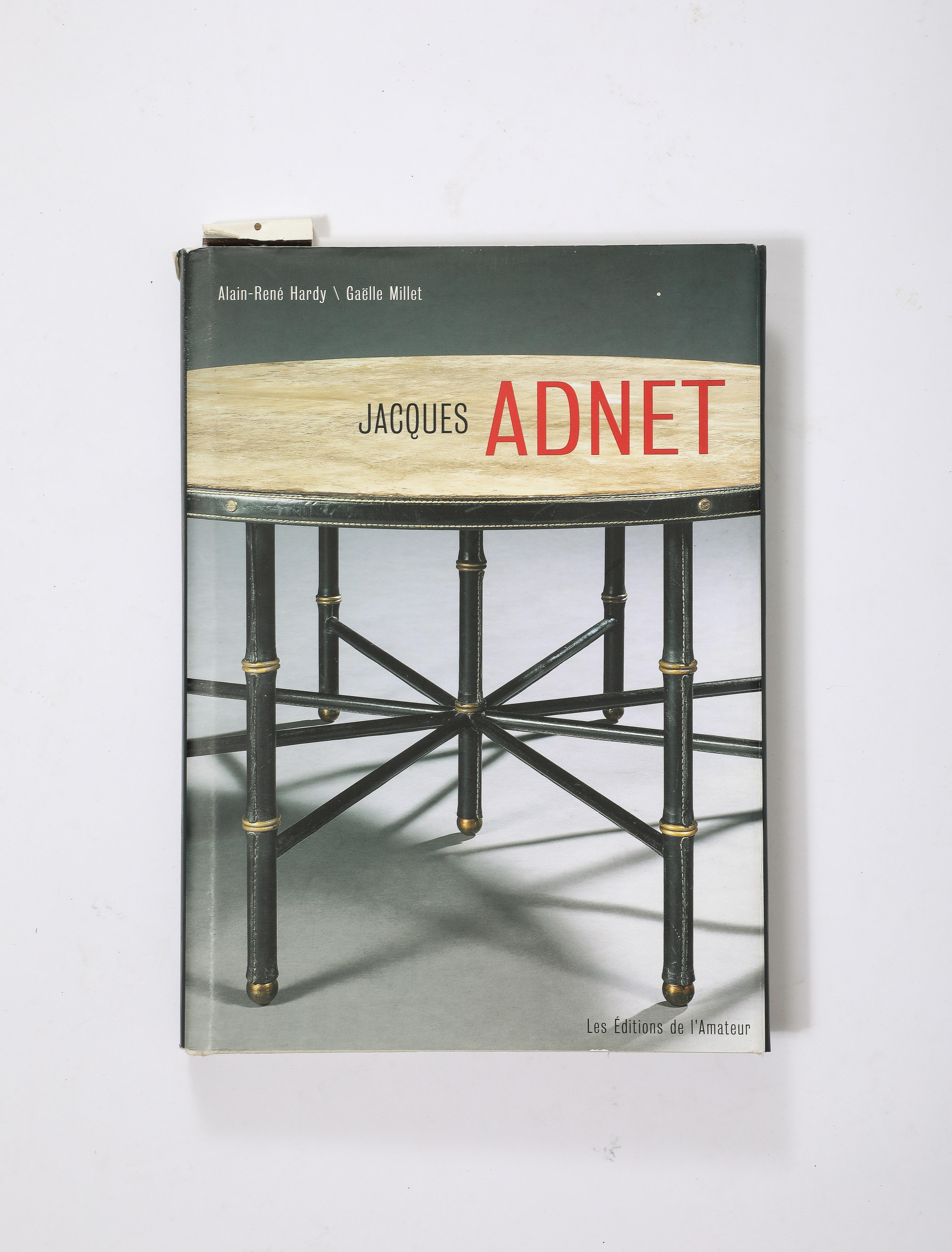 Jacques Adnet, poltrona reclinabile in pergamena e lacca, Francia, anni '30 in vendita 6
