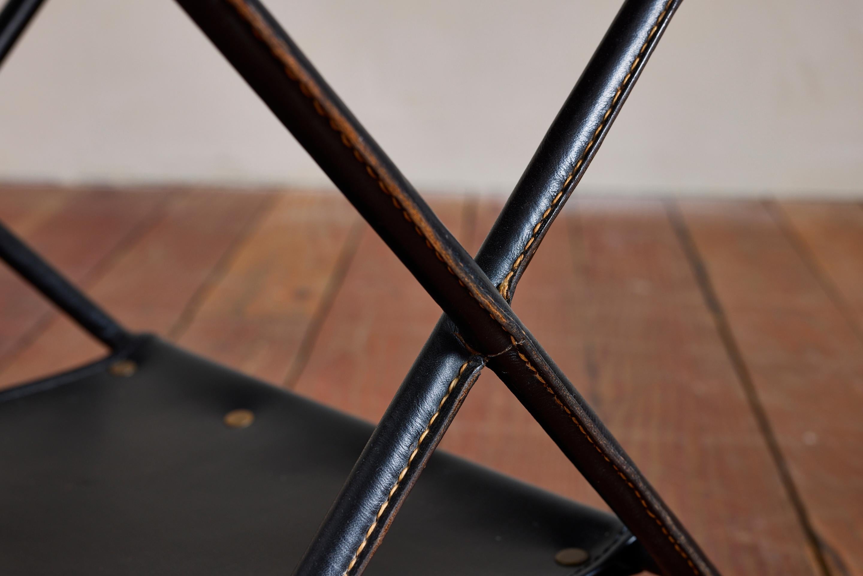 Jacques Adnet Side Table For Sale 4