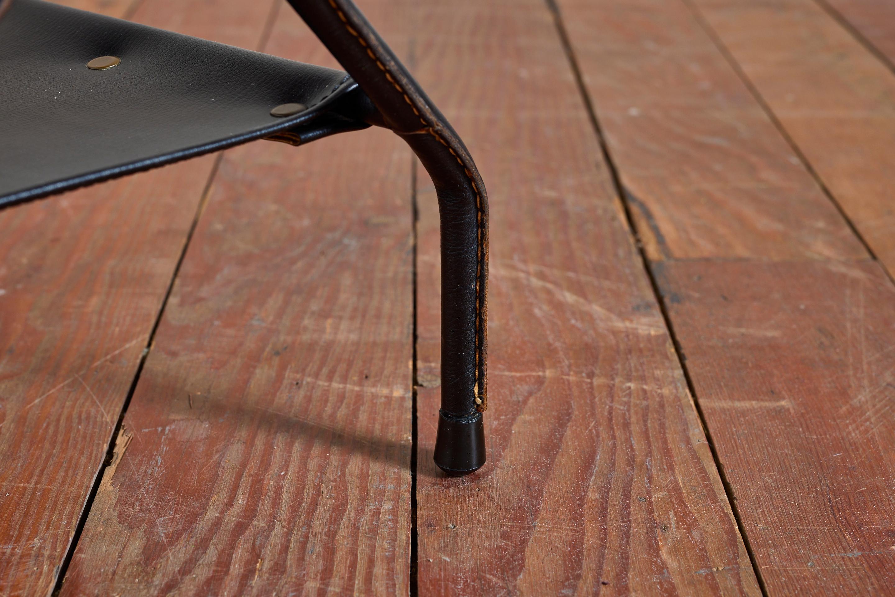 Jacques Adnet Side Table For Sale 5