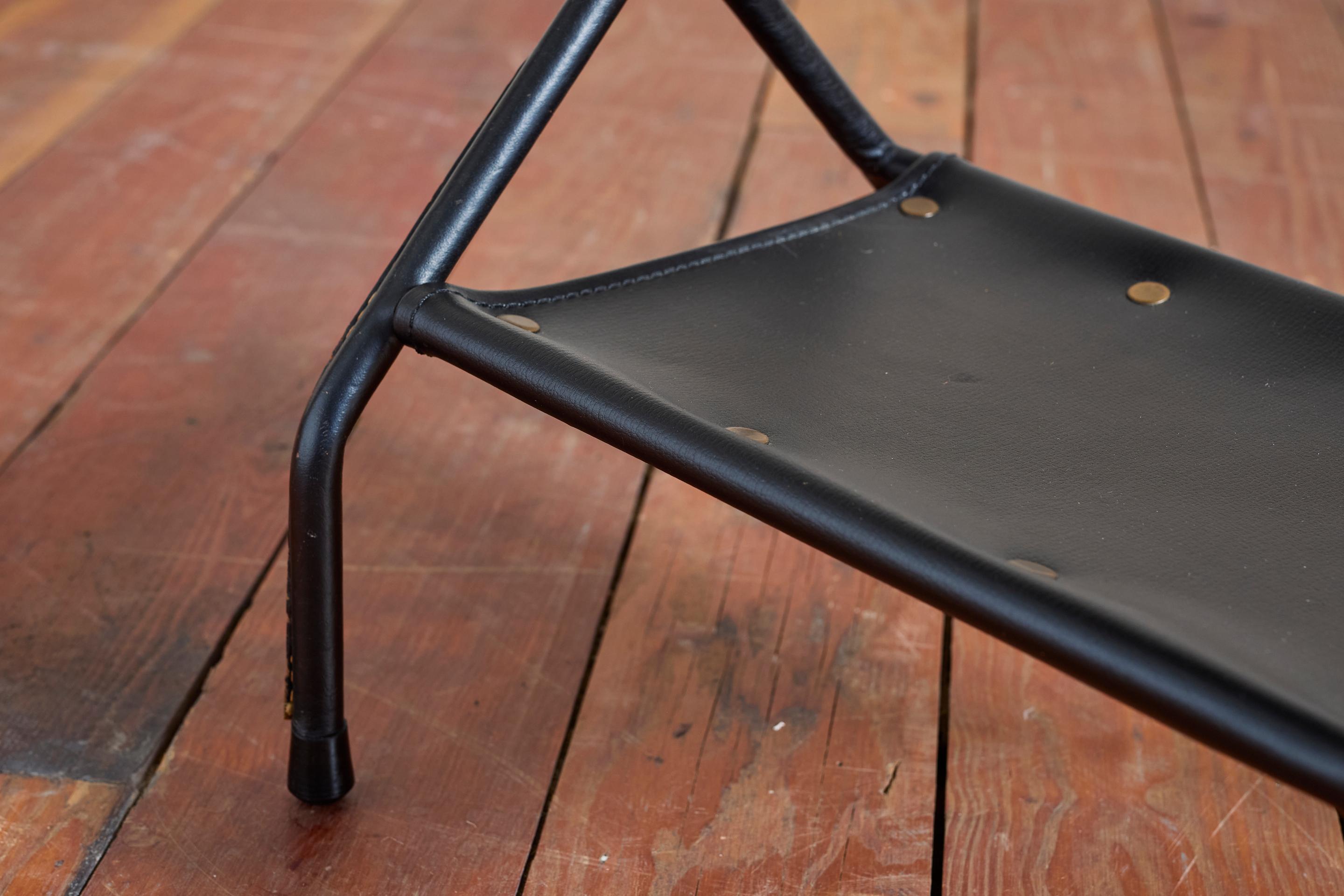 Jacques Adnet Side Table For Sale 9