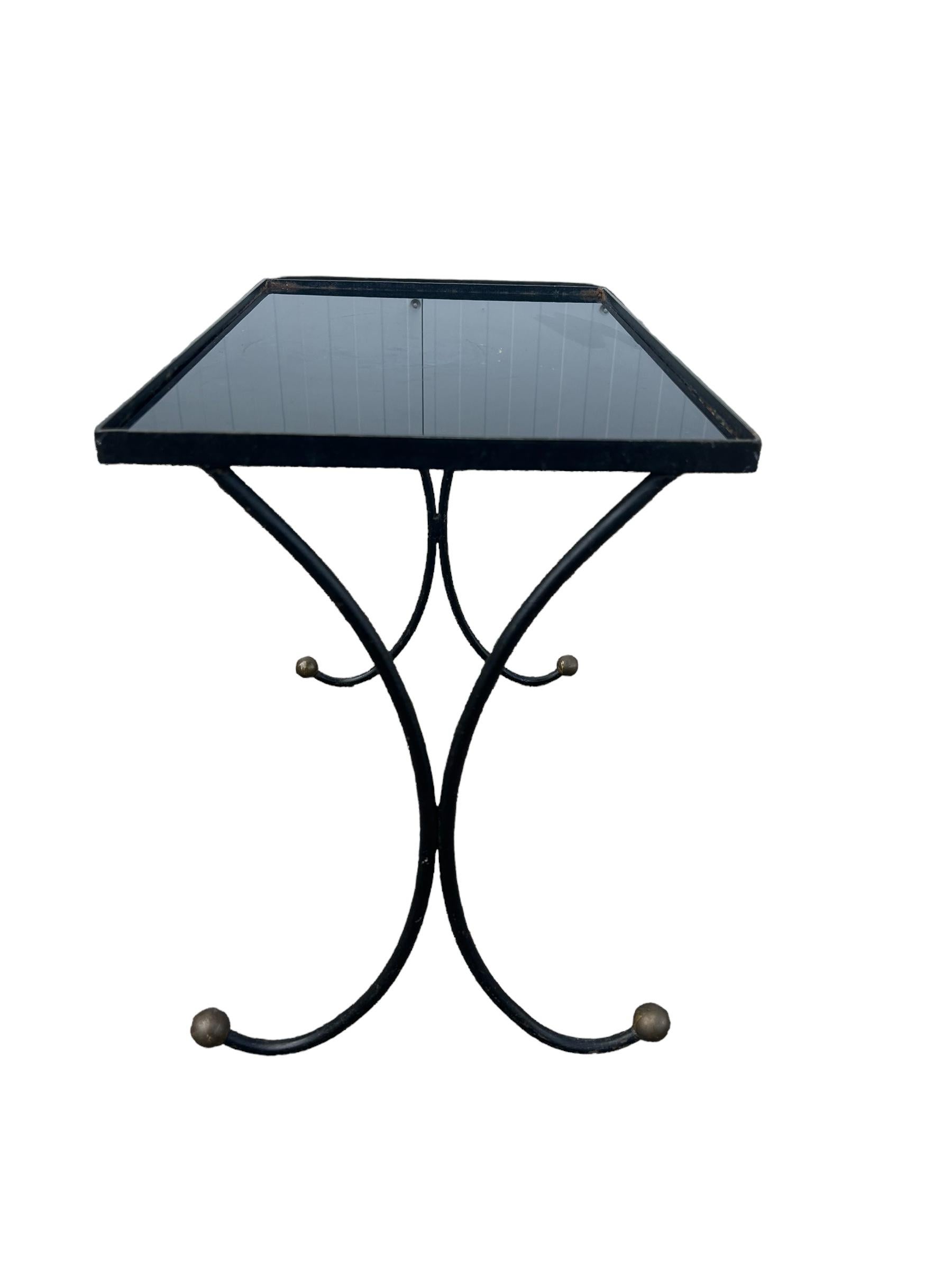 Français Table d'appoint Jacques Adnet en vente
