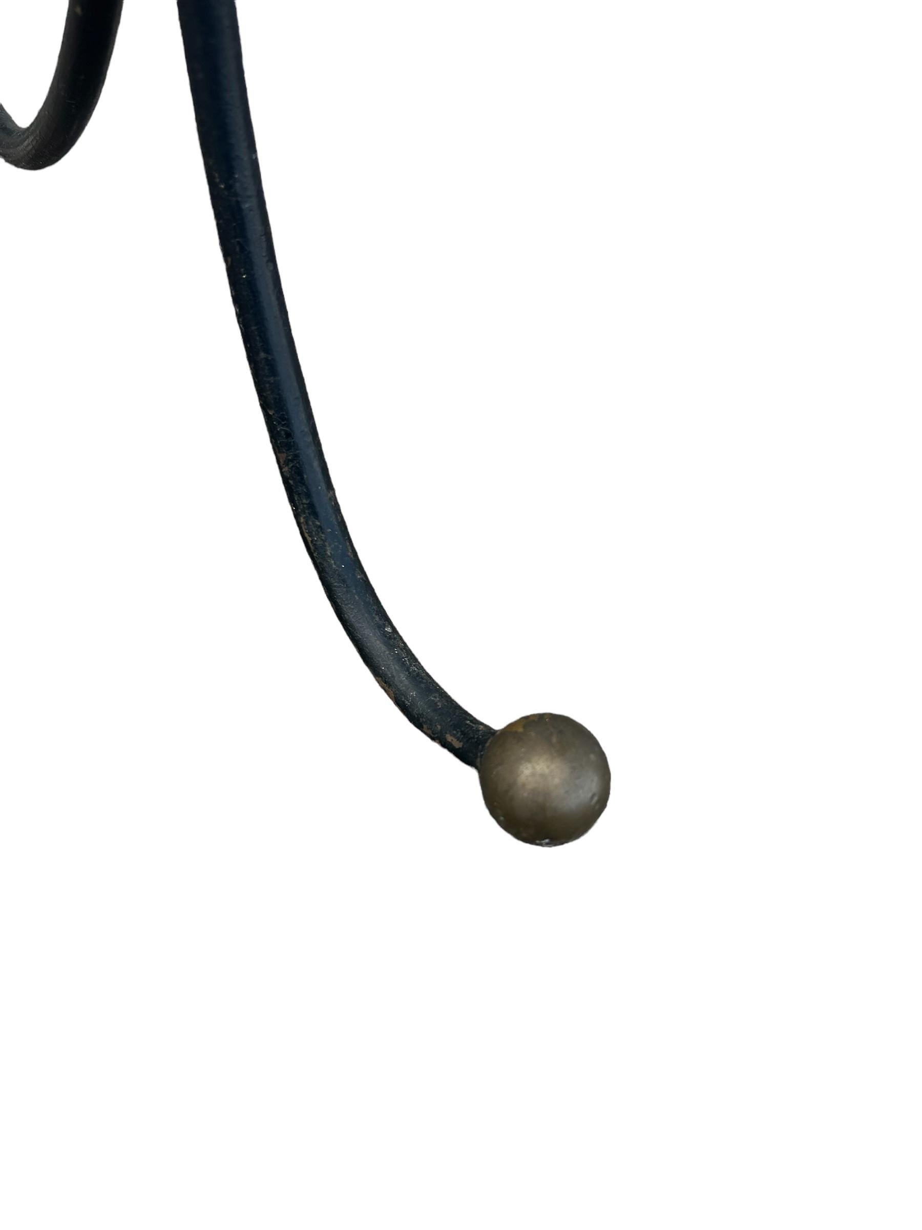Métal Table d'appoint Jacques Adnet en vente