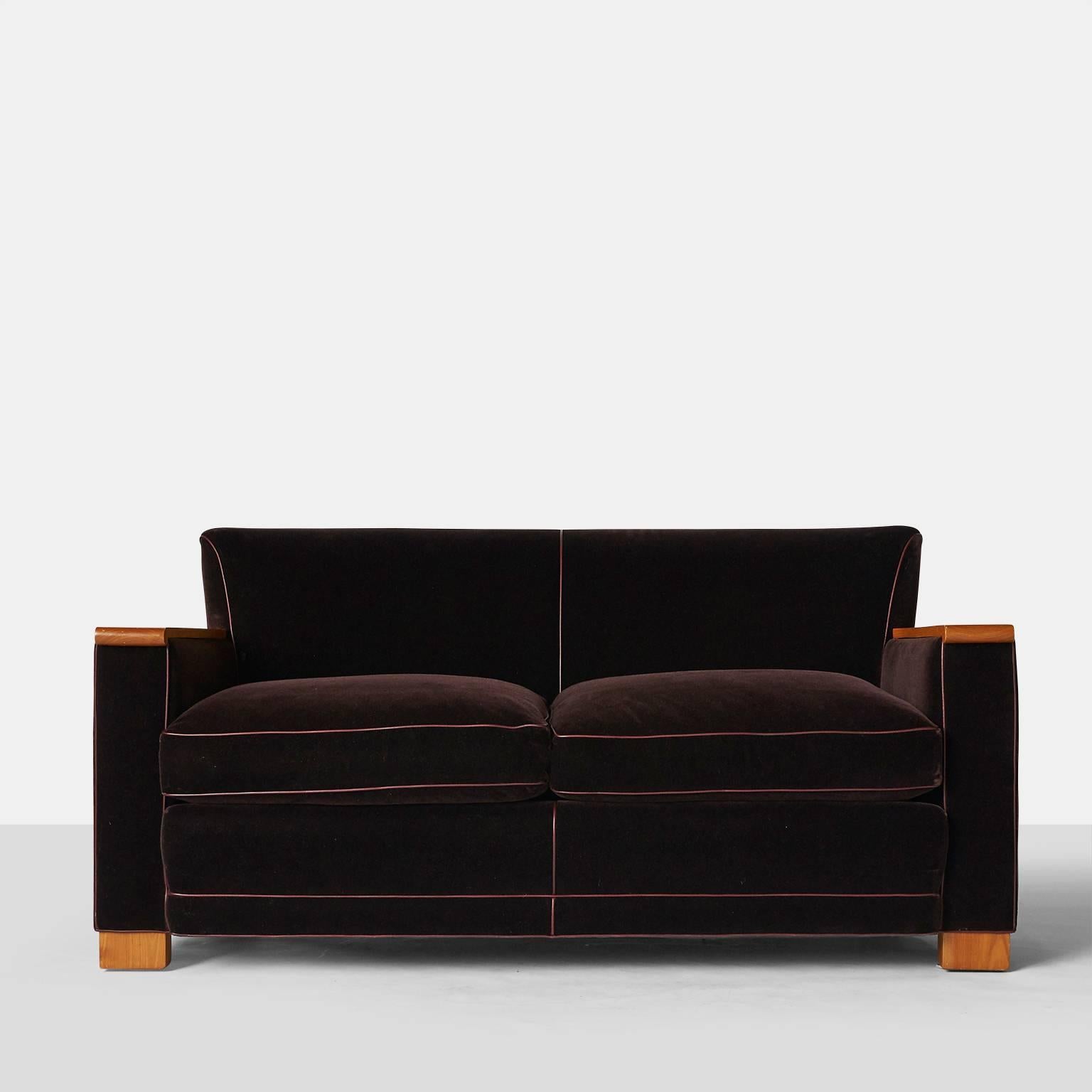 Modern Jacques Adnet Sofa For Sale