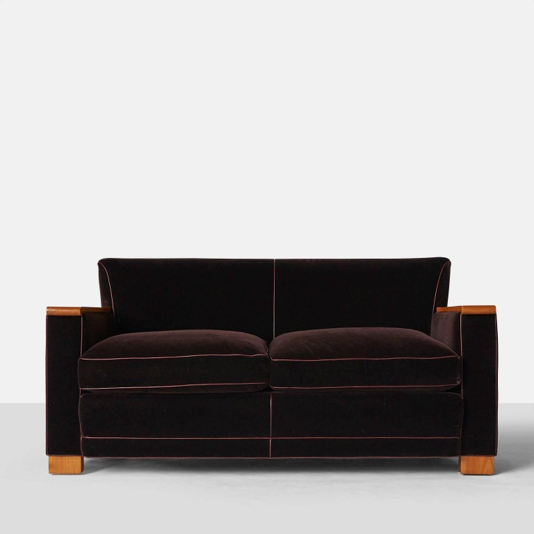 French Jacques Adnet Sofa For Sale