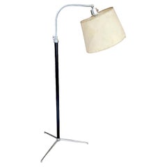 Verstellbarer Jacques Adnet-Stil  Stehlampe, 1950er-Jahre 