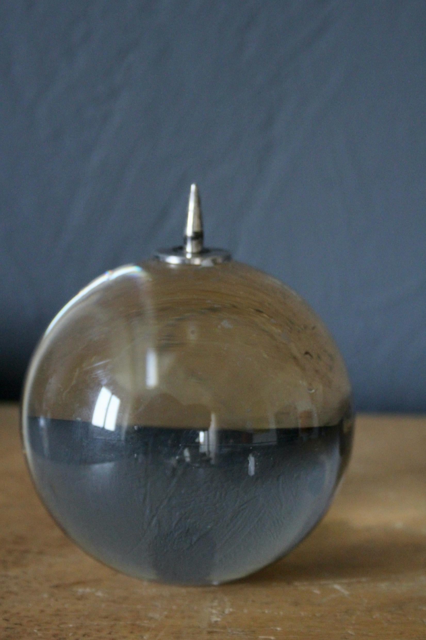 Jacques Adnet style candlestick 