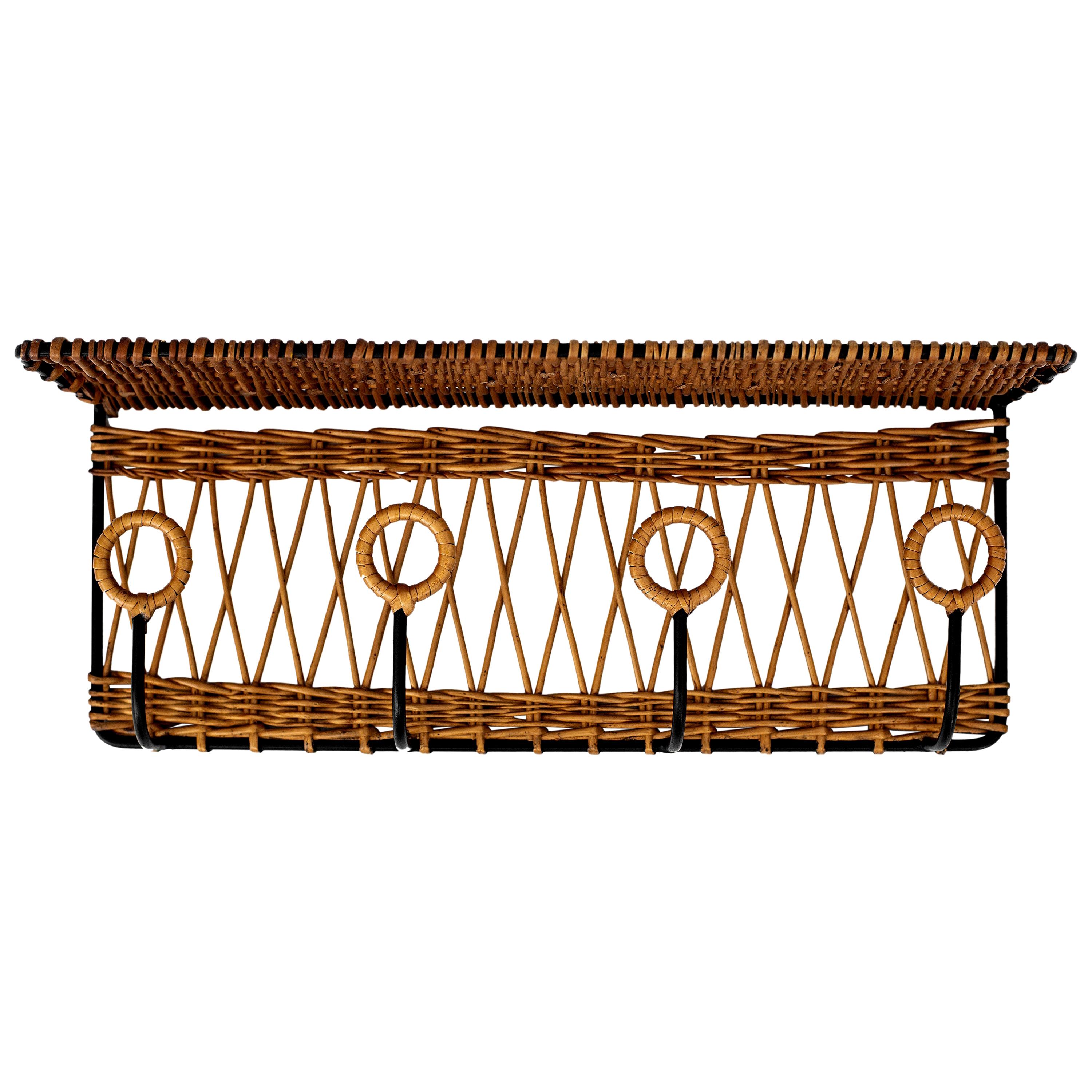 Jacques Adnet Style Coat Rack