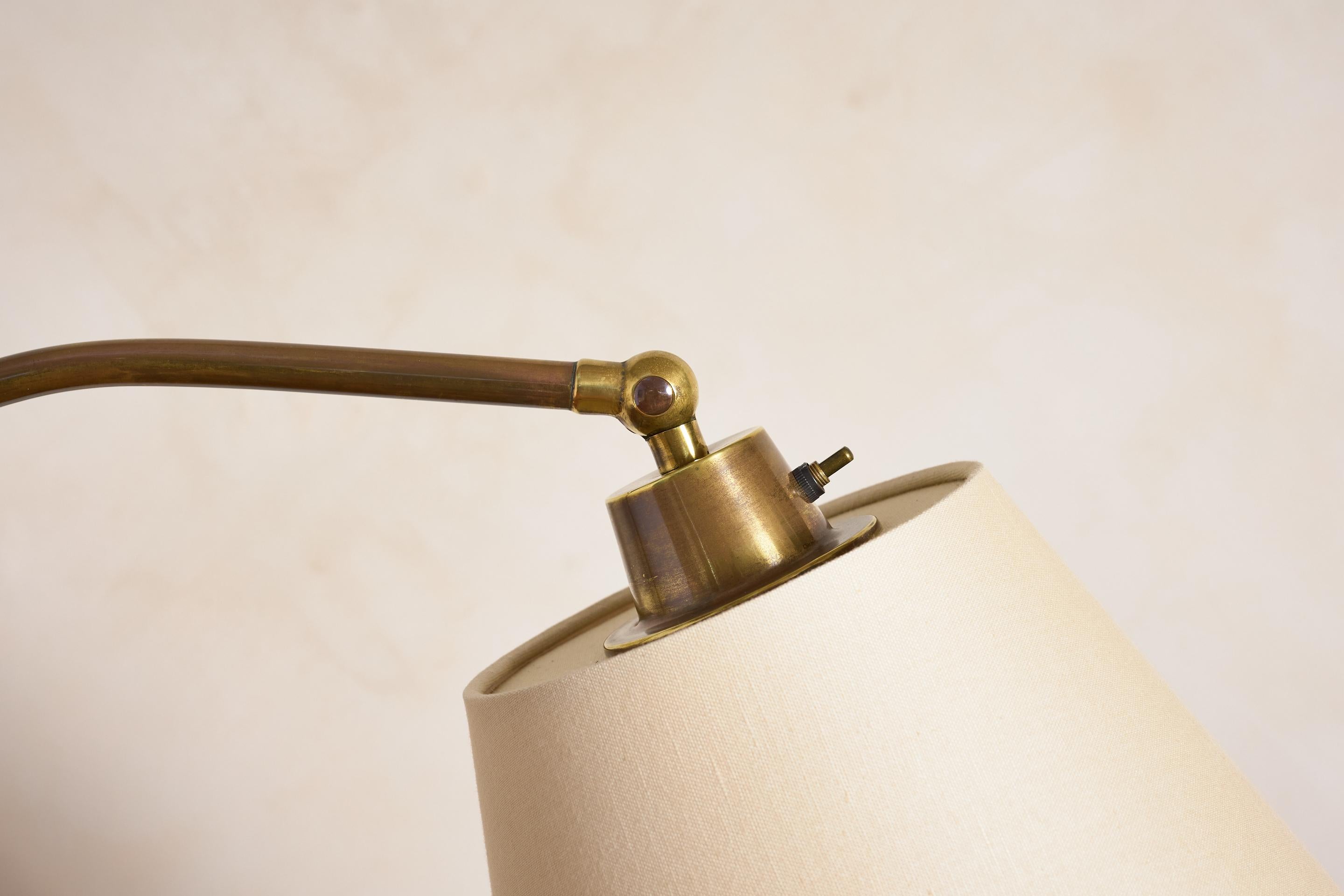 Jacques Adnet Style Floor Lamp - Black en venta 1