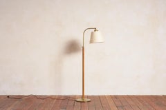 Jacques Adnet Style Floor Lamp - Camel