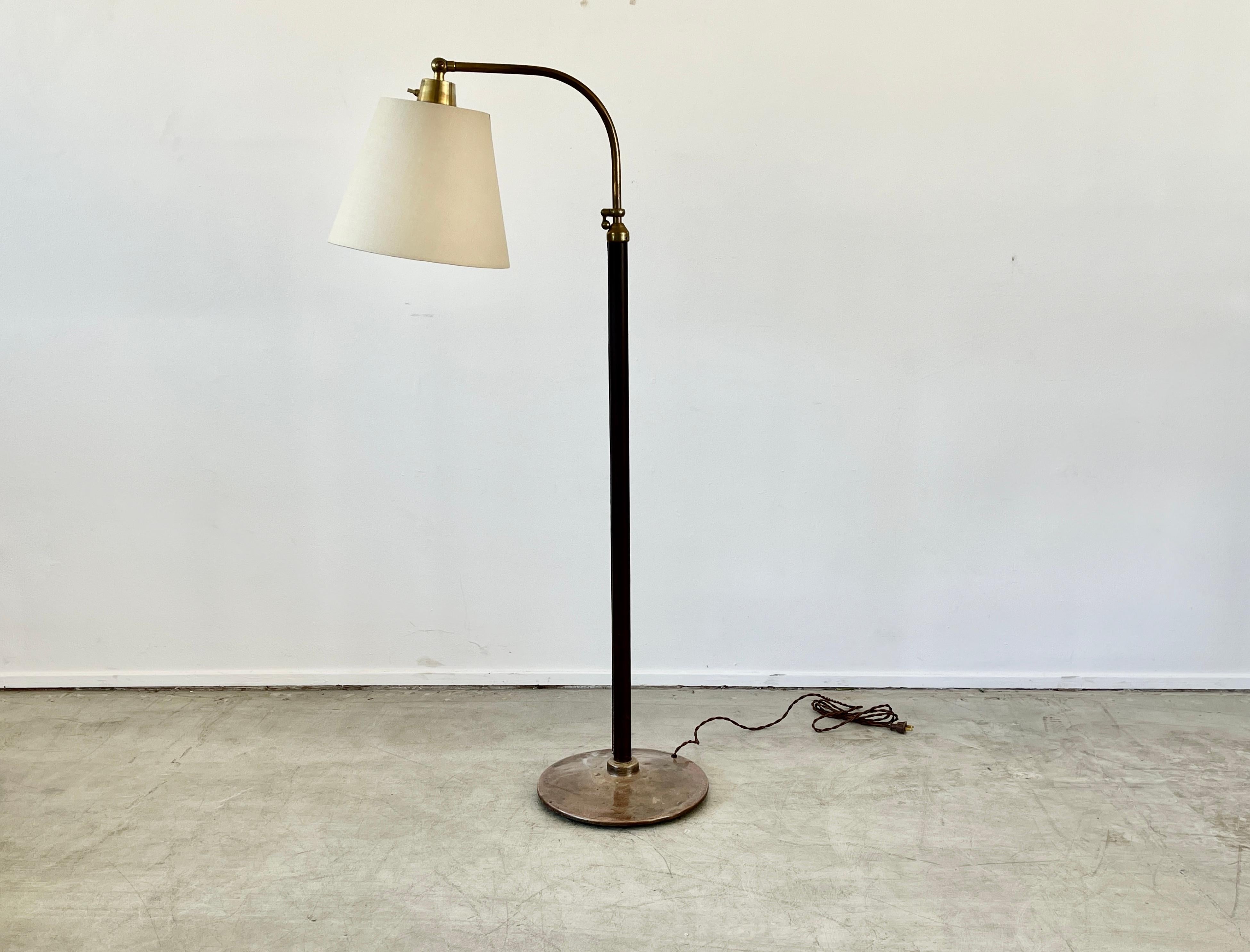 Jacques Adnet Style Floor Lamp 5