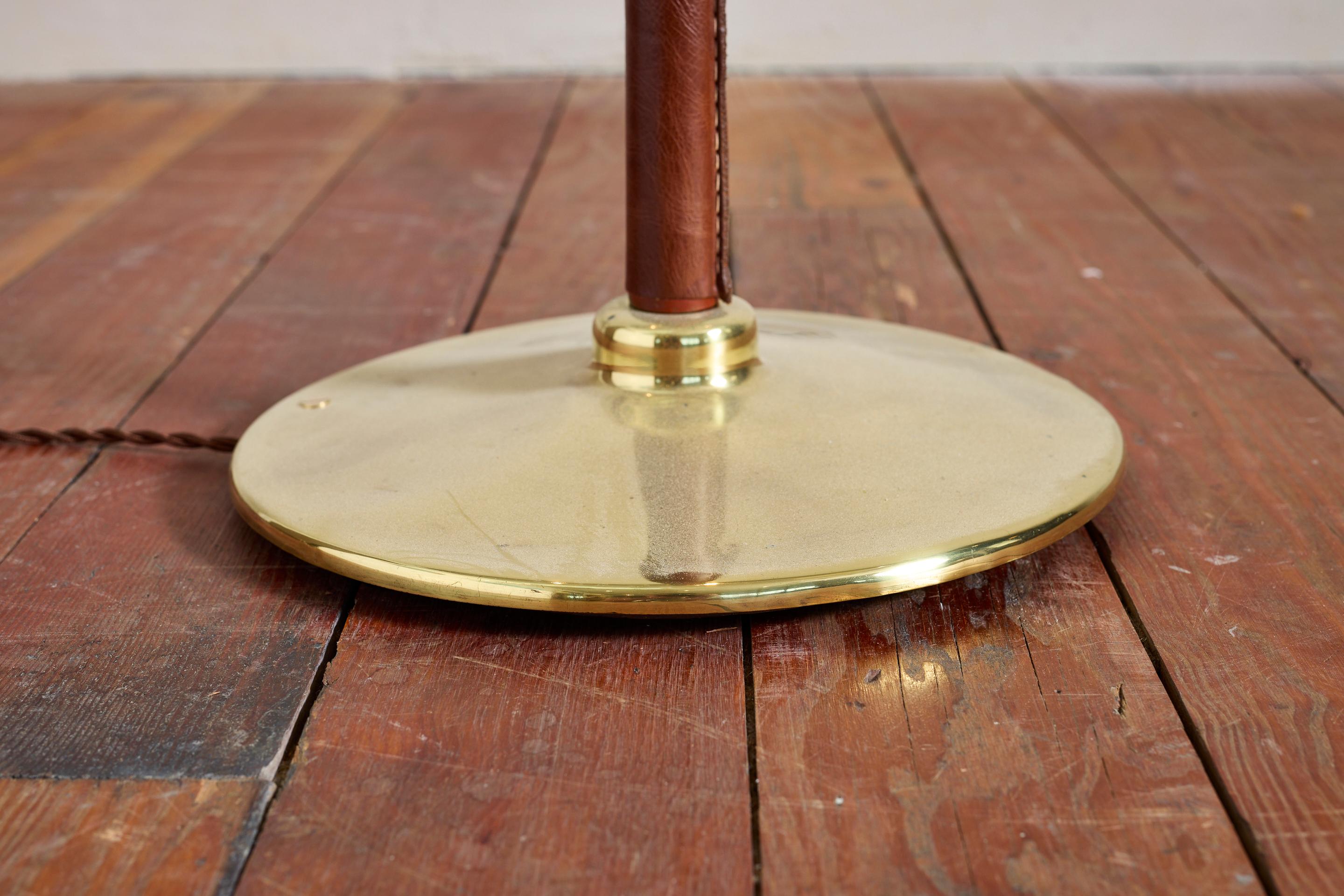 Lampadaire de style Jacques Adnet en vente 6