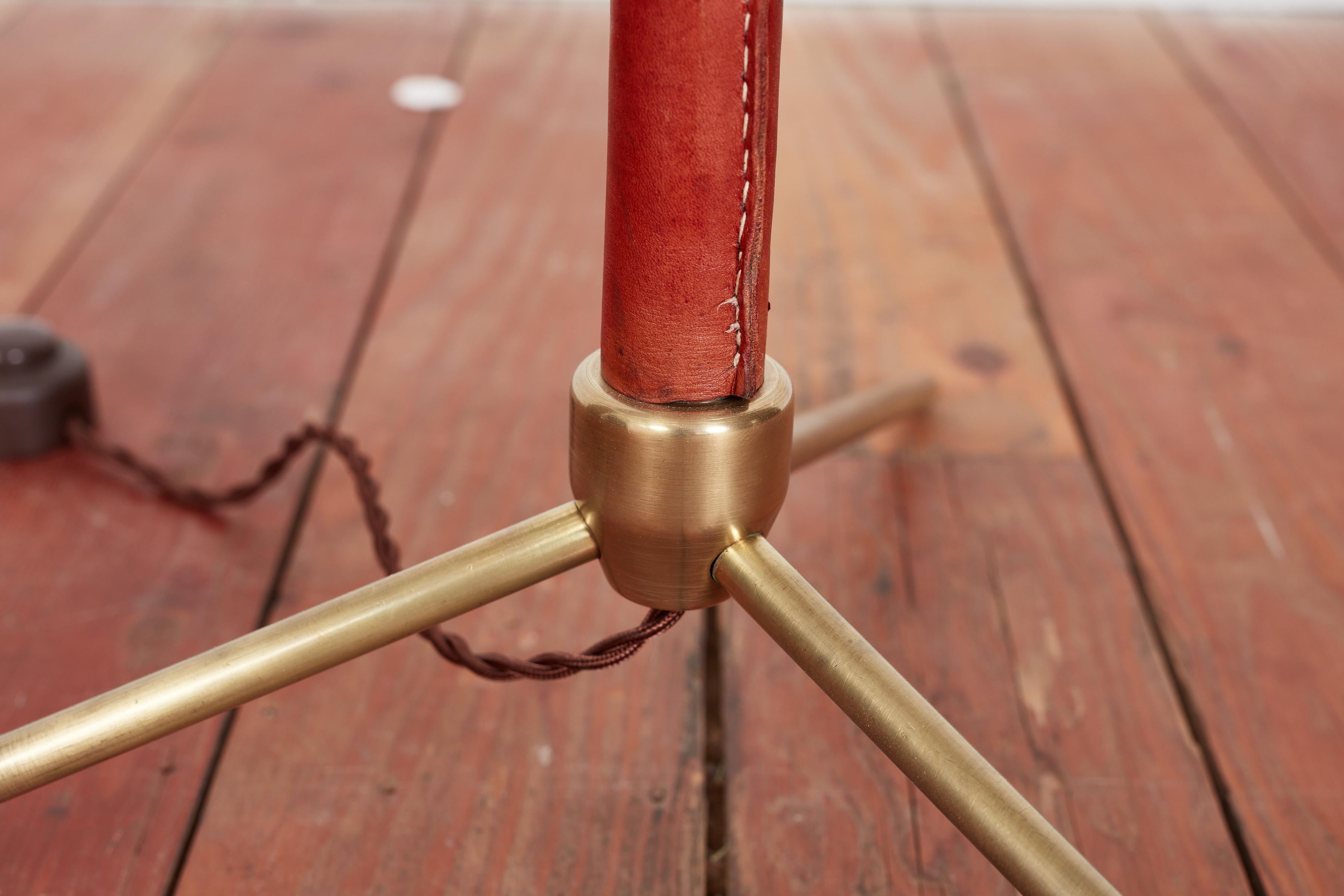 Jacques Adnet Style Floor Lamp 7