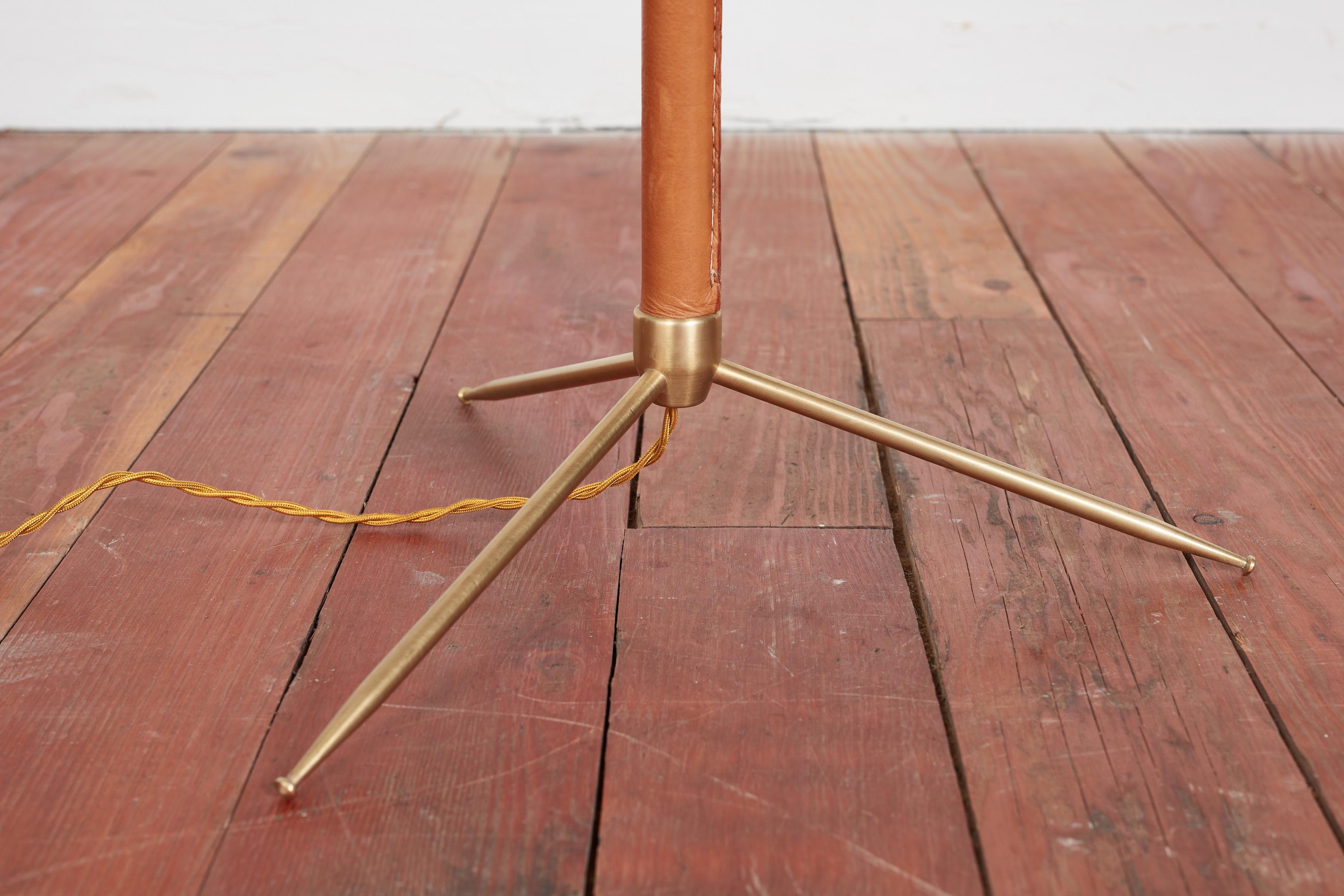 Jacques Adnet Style Floor Lamp 7