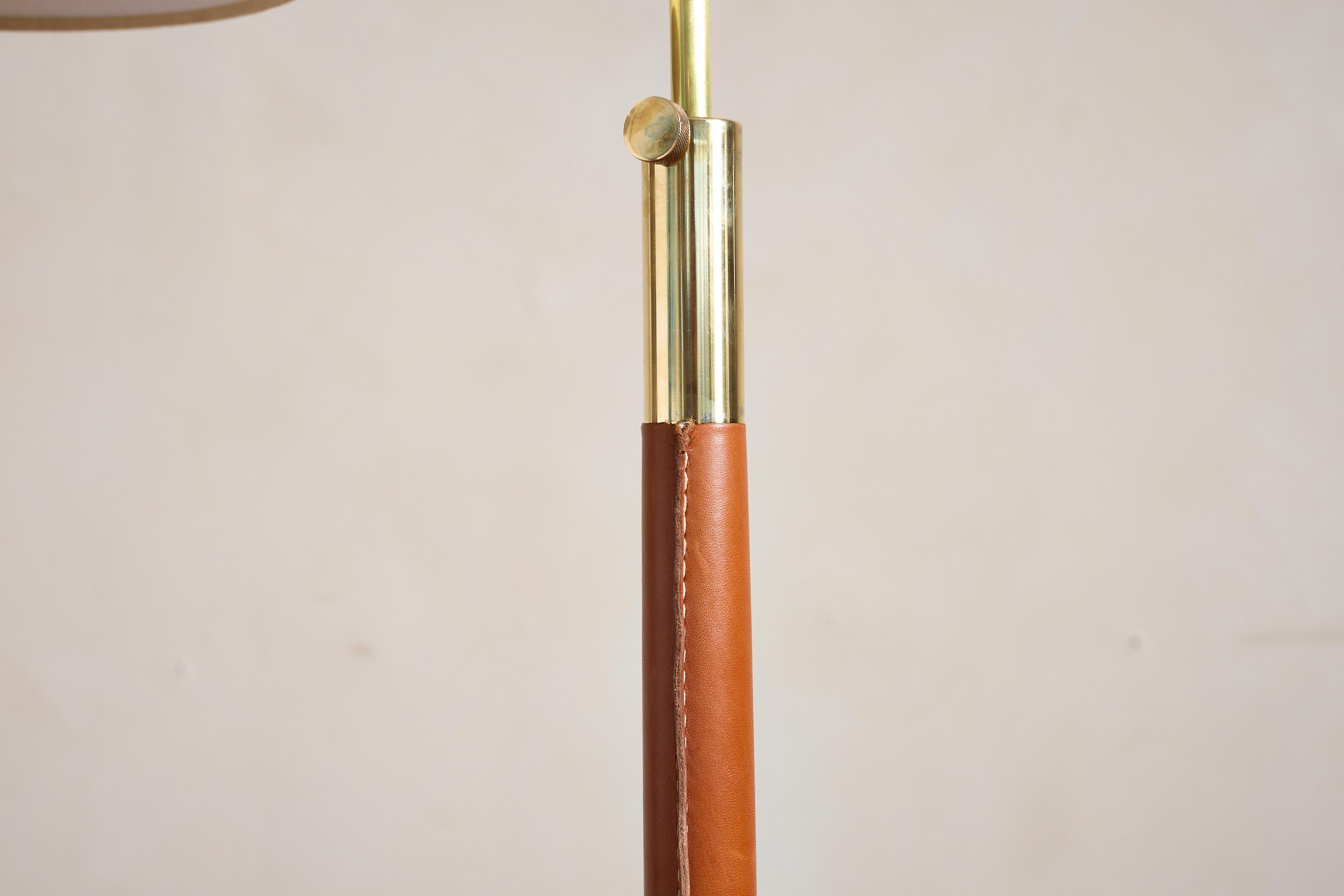 Jacques Adnet Style Floor Lamp For Sale 7
