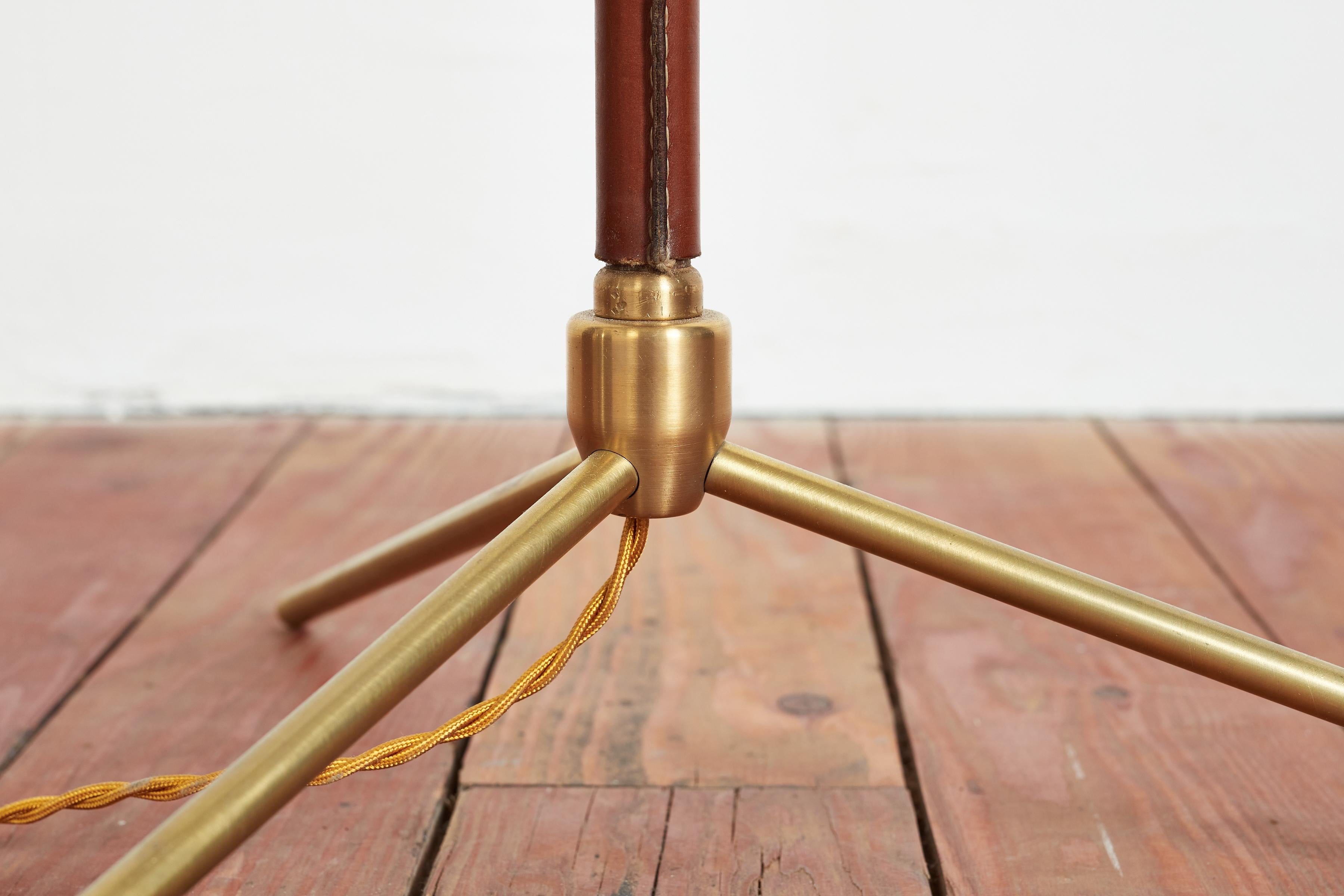 Jacques Adnet Style Floor Lamp For Sale 8