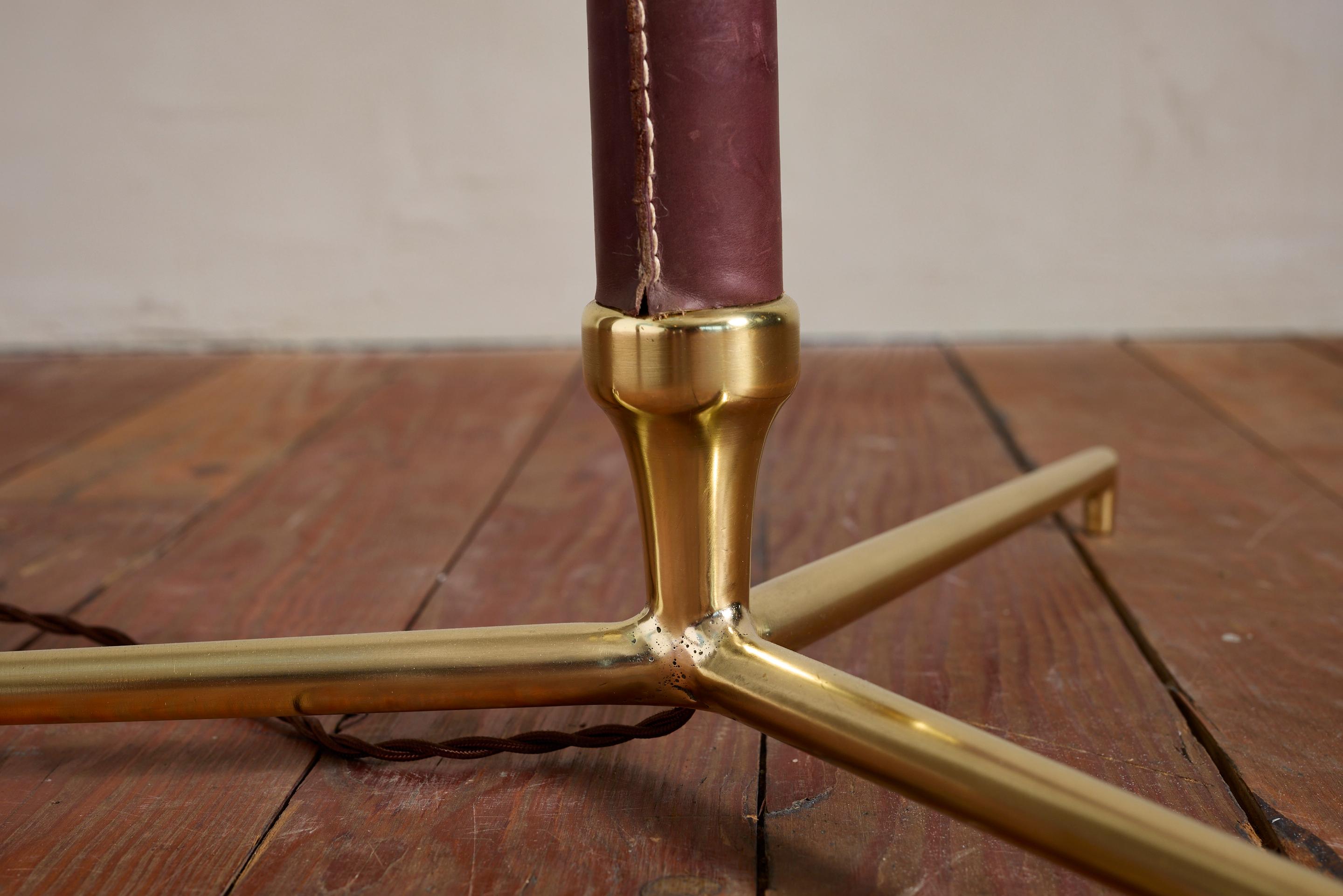 Jacques Adnet Style Floor Lamp For Sale 8
