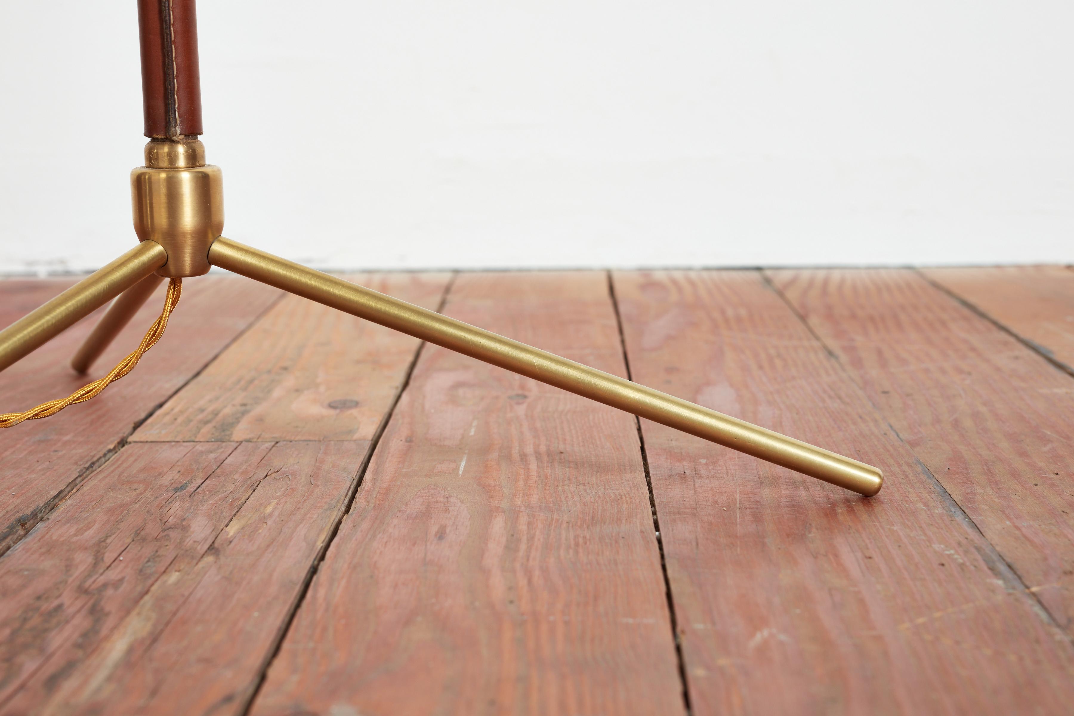 Jacques Adnet Style Floor Lamp For Sale 10
