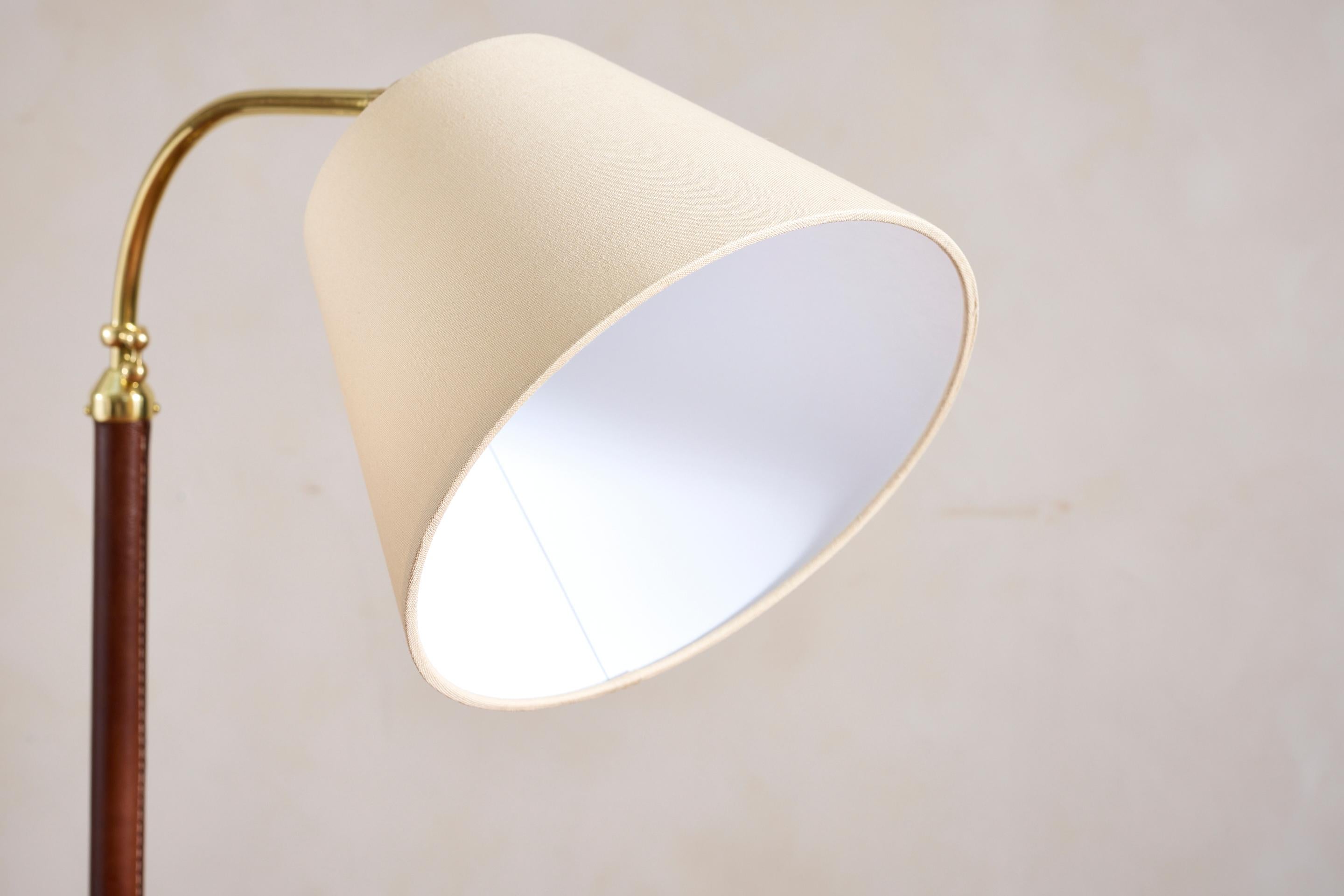 Lampadaire de style Jacques Adnet en vente 10