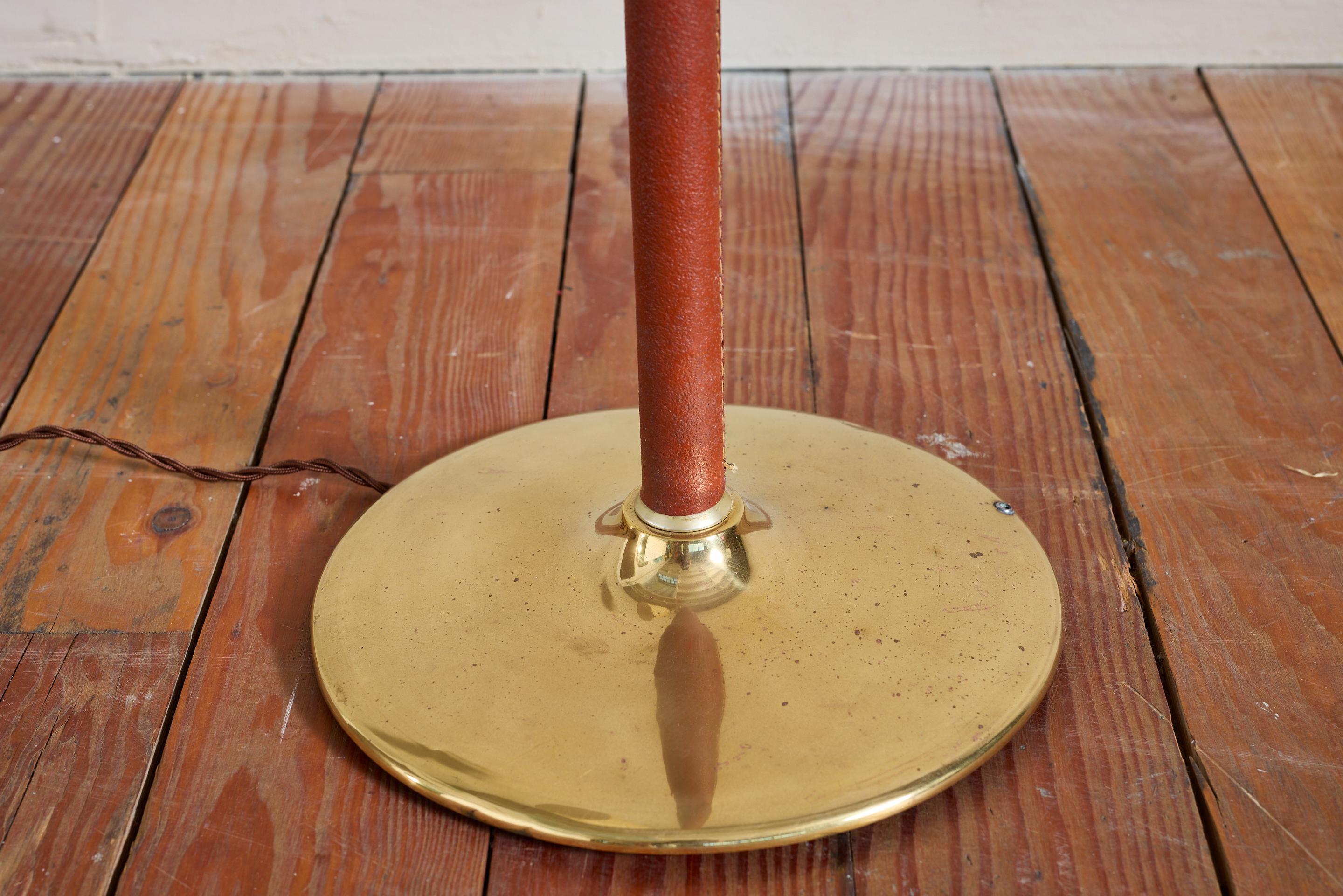 Lampadaire de style Jacques Adnet en vente 10