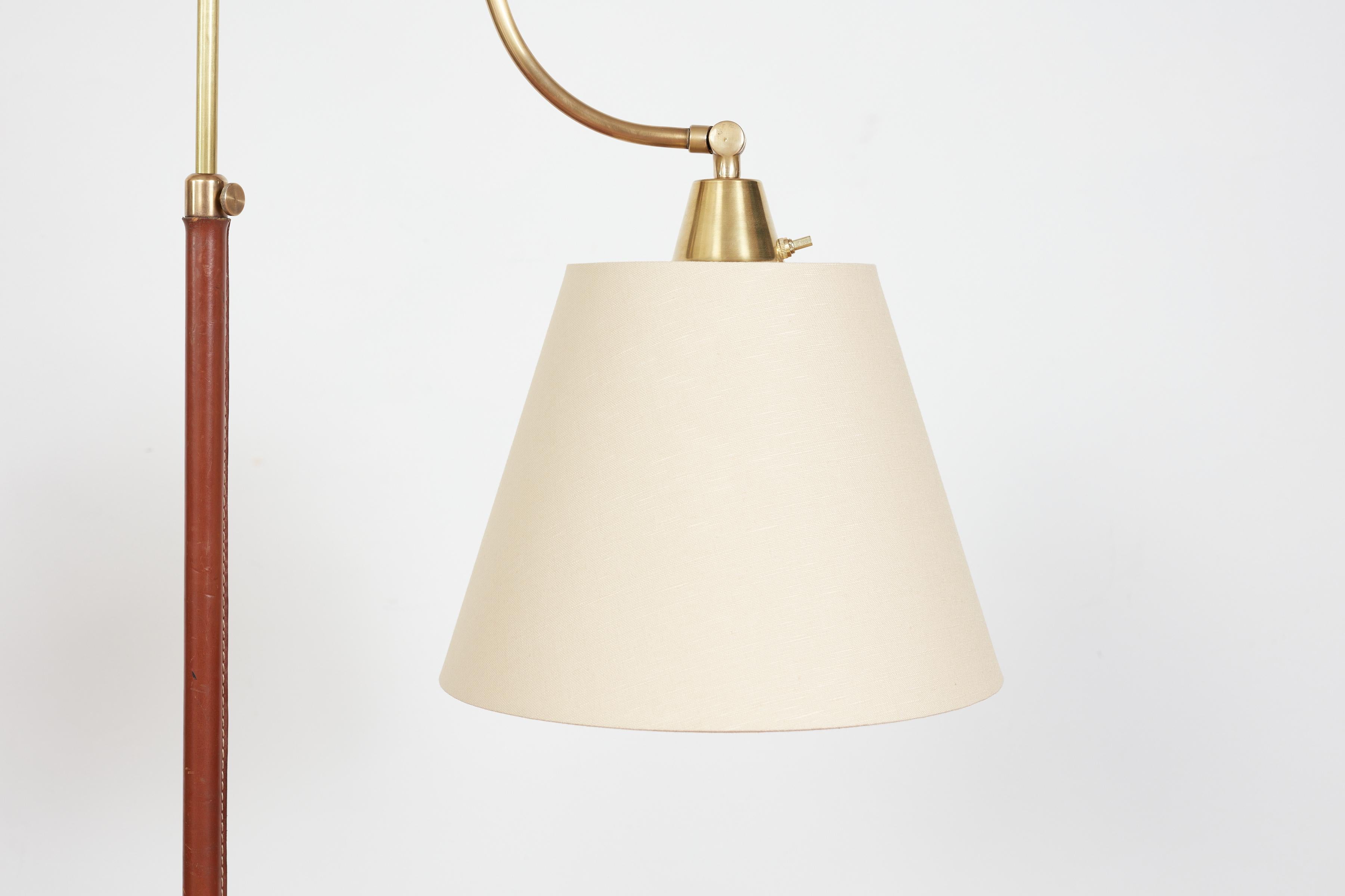 Jacques Adnet Style Floor Lamp 14
