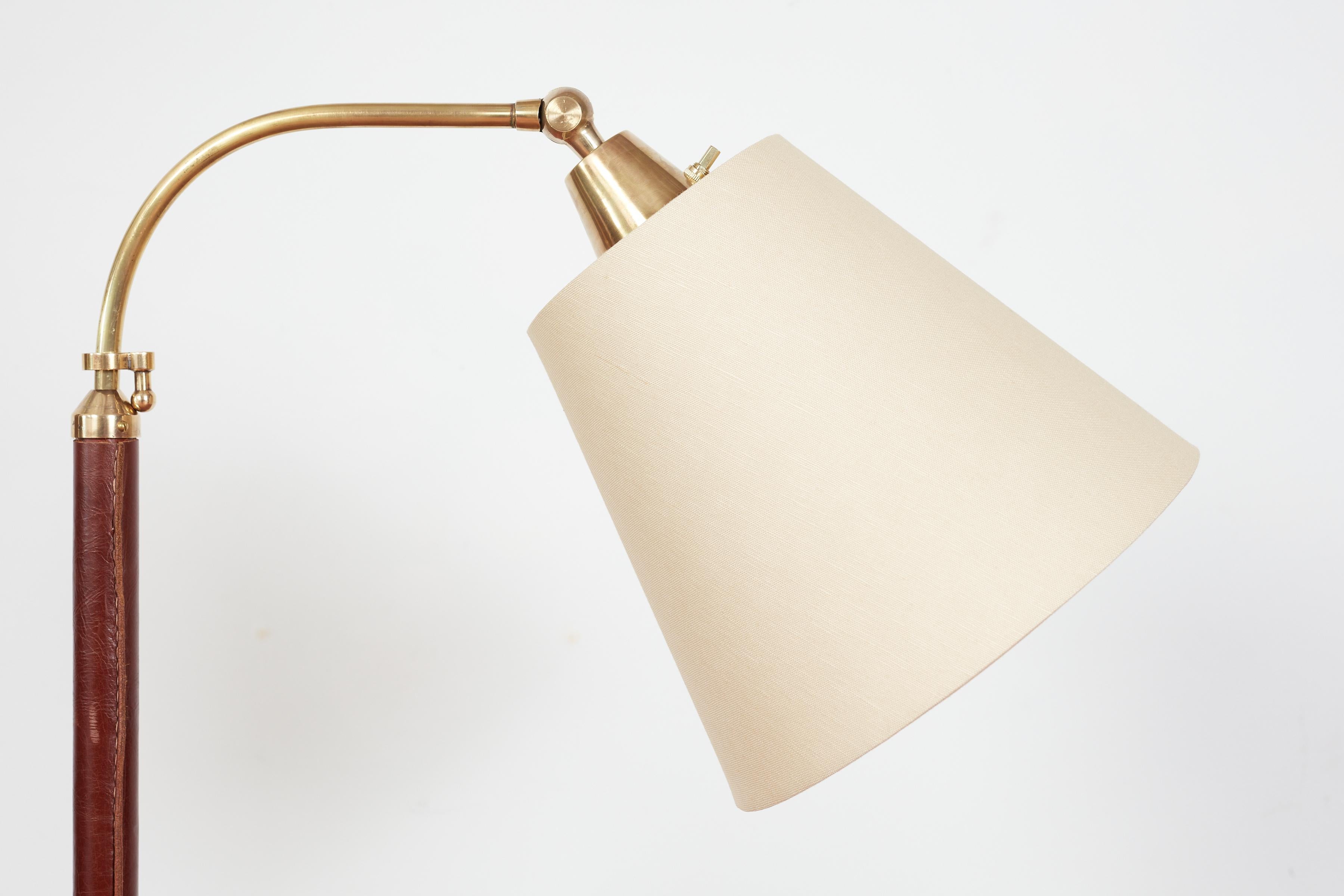 Jacques Adnet Style Floor Lamp For Sale 14