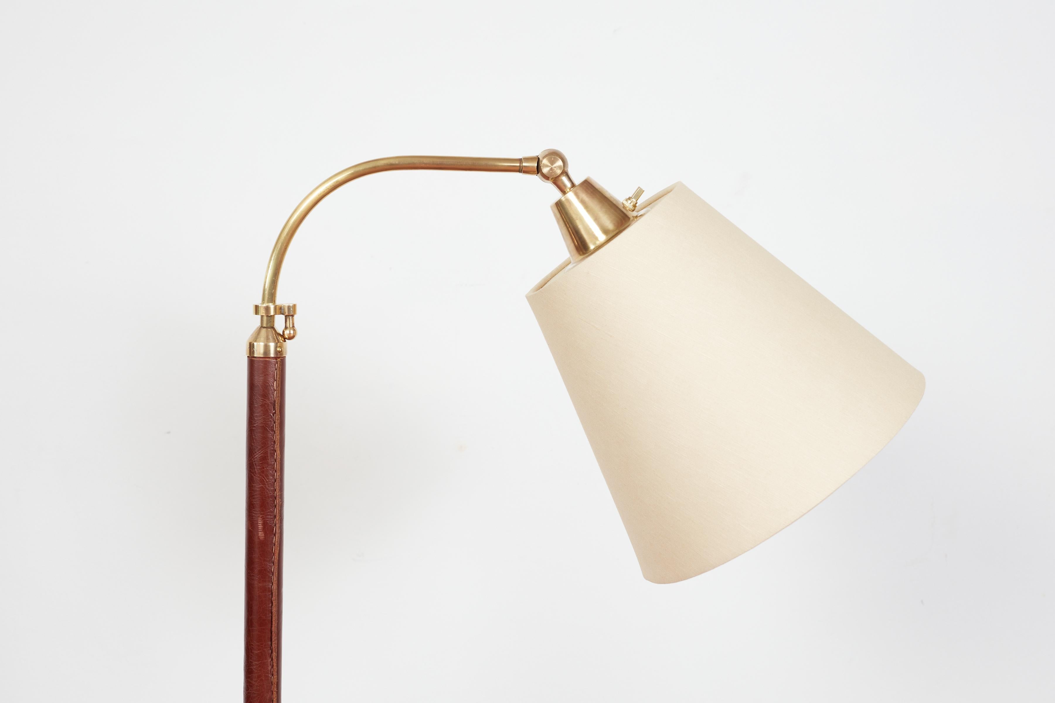 Jacques Adnet Style Floor Lamp For Sale 1