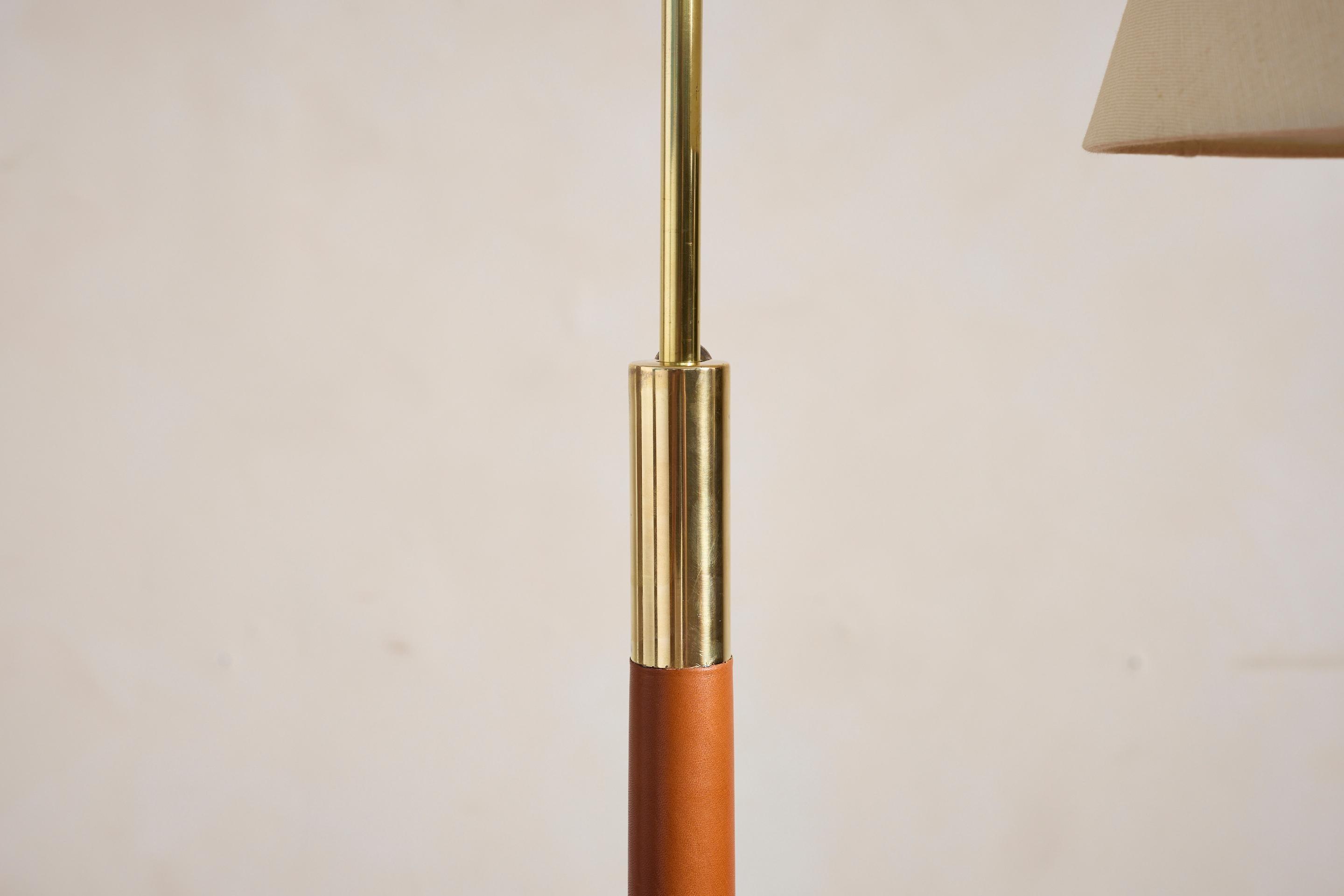 Jacques Adnet Style Floor Lamp For Sale 1