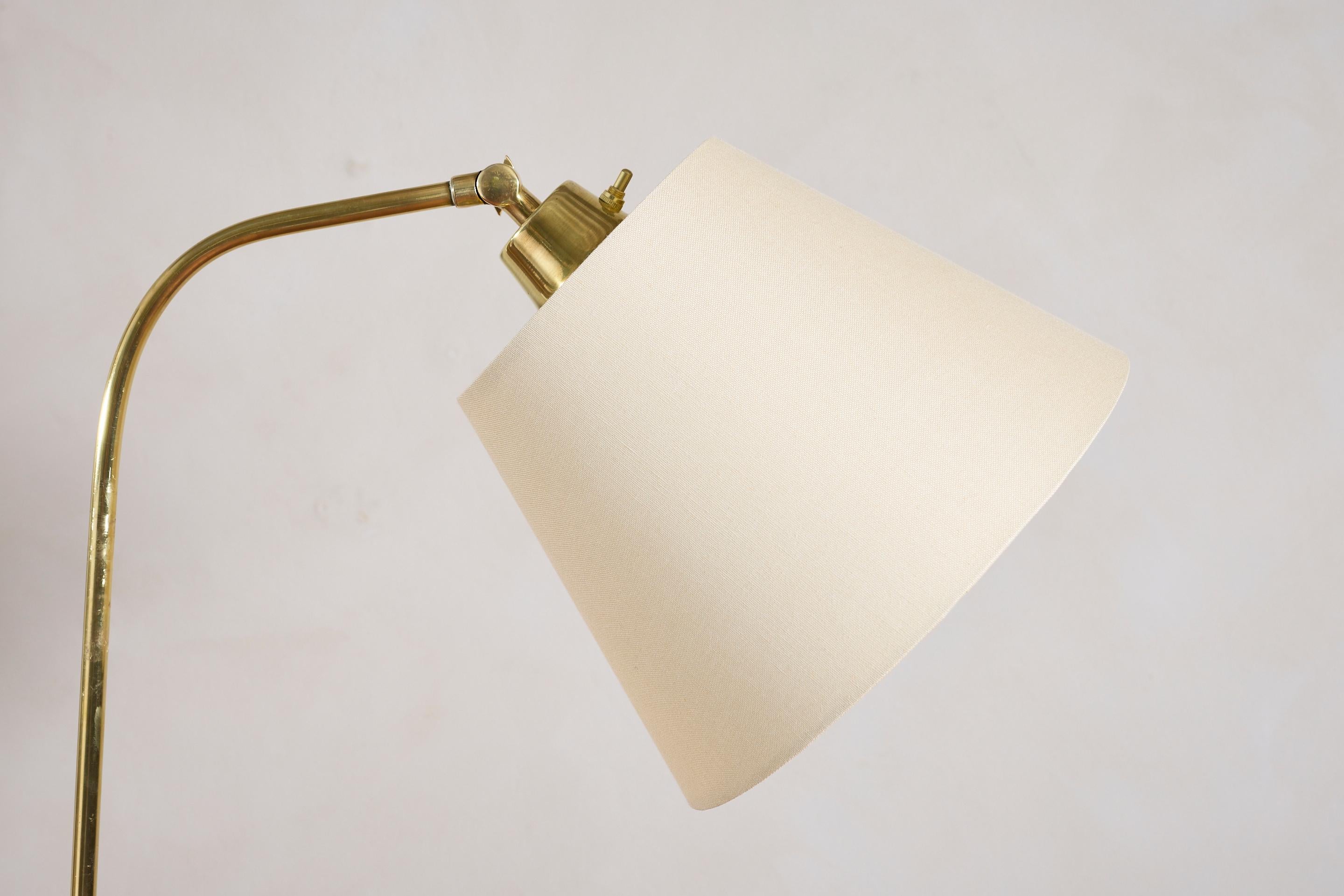 Lampadaire de style Jacques Adnet en vente 1