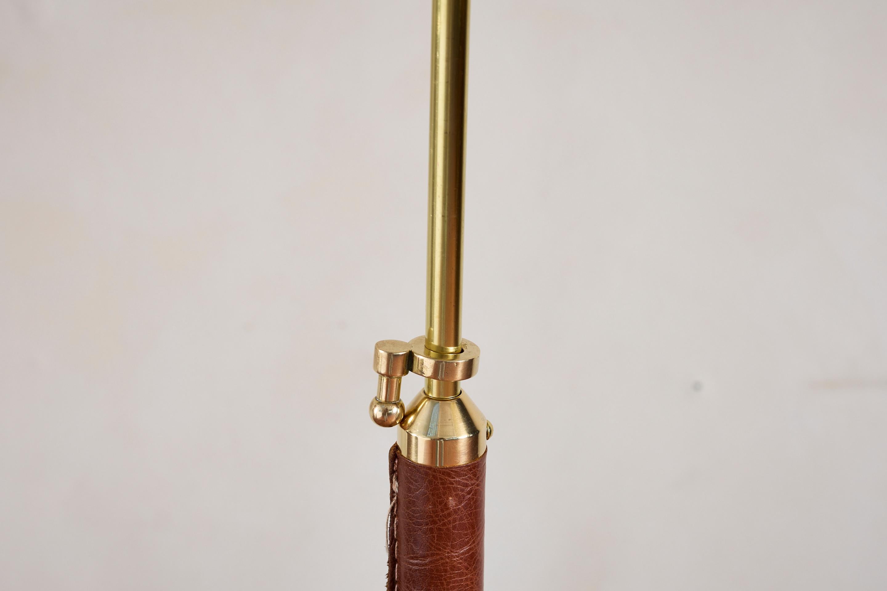 Lampadaire de style Jacques Adnet en vente 1
