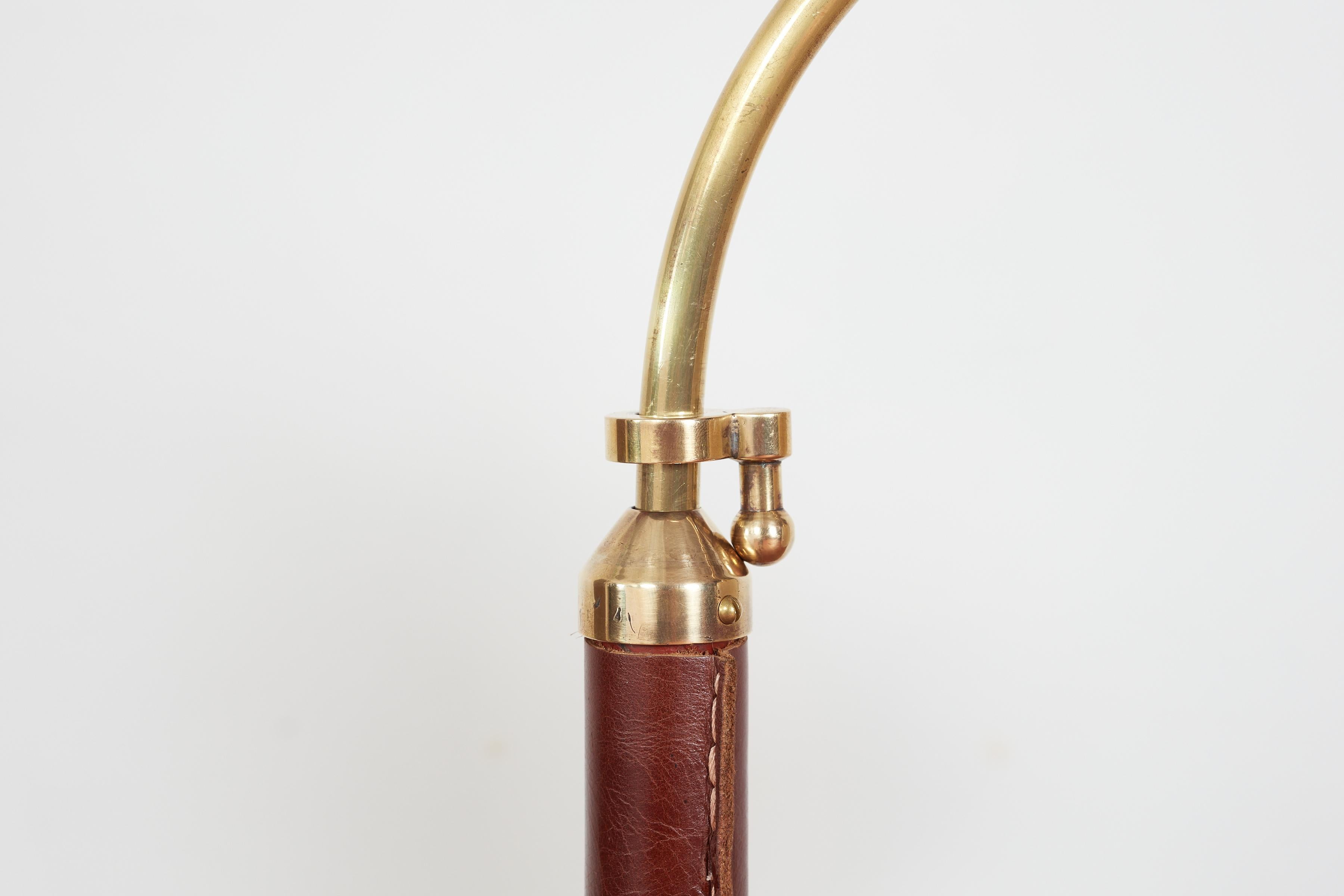 Jacques Adnet Style Floor Lamp For Sale 2