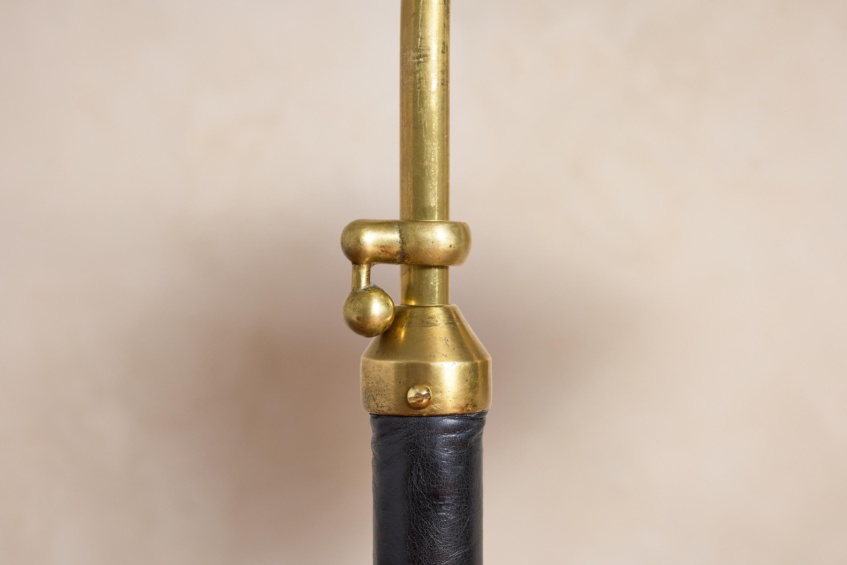 Jacques Adnet Style Floor Lamp For Sale 2