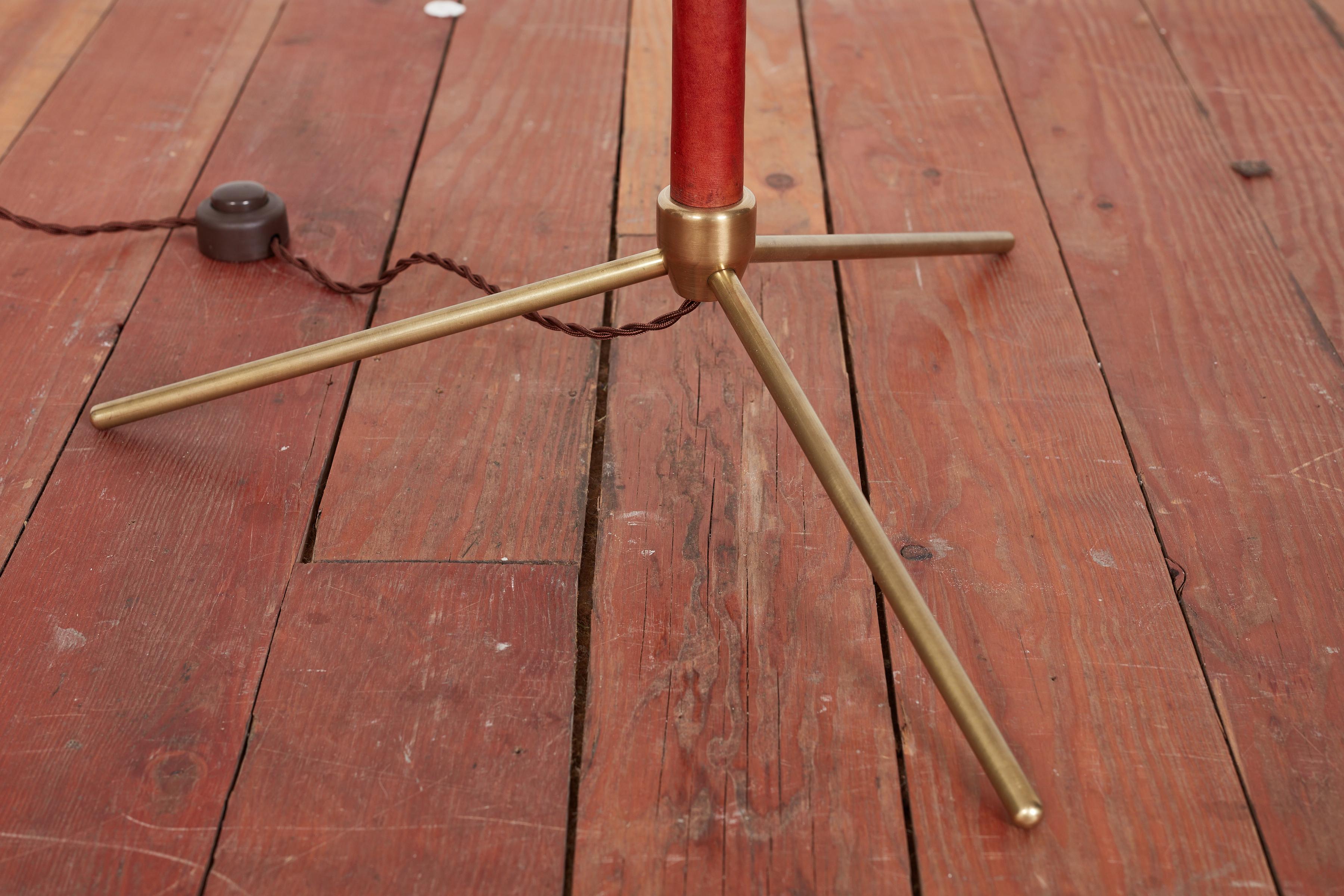 Jacques Adnet Style Floor Lamp 3
