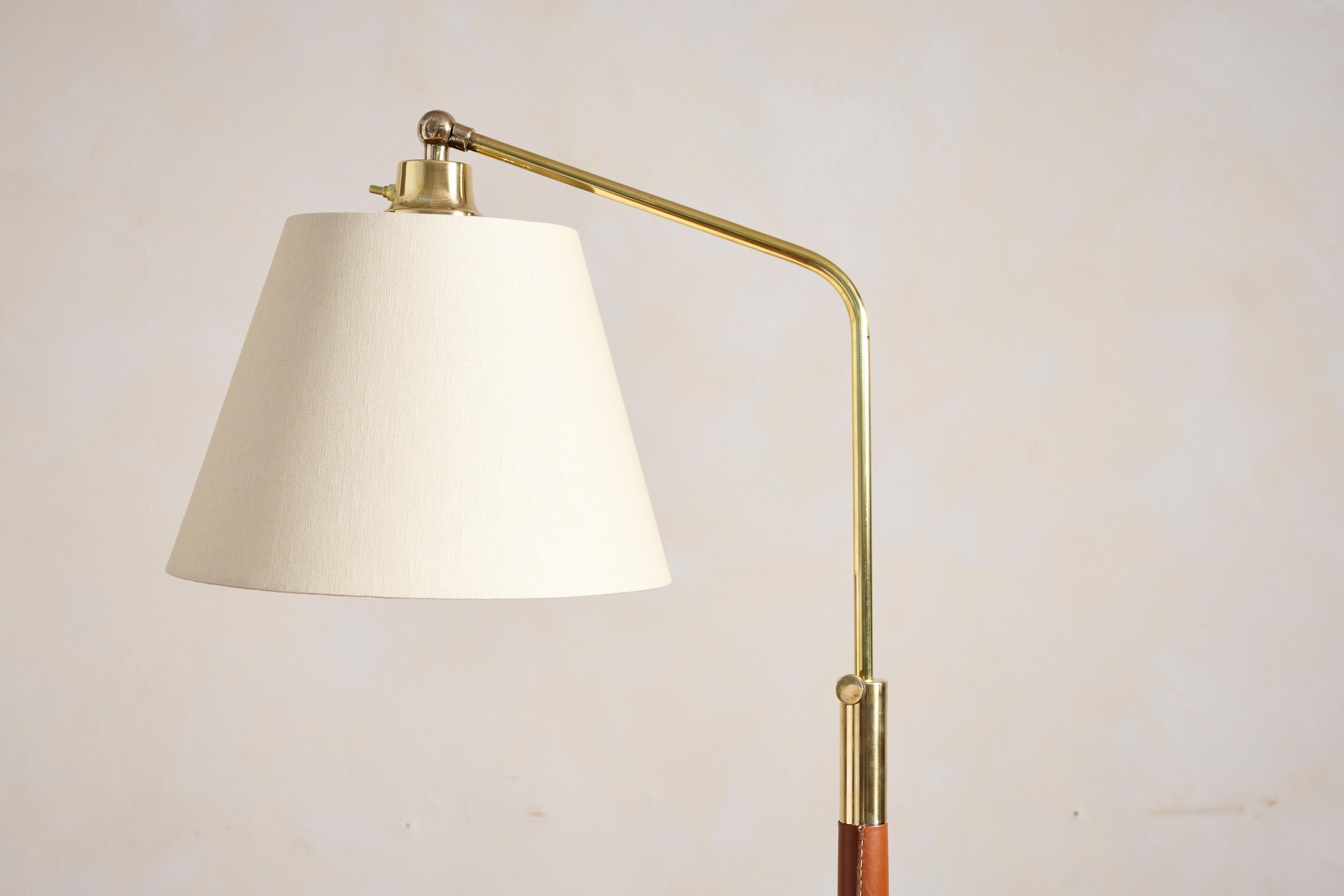 Jacques Adnet Style Floor Lamp For Sale 3