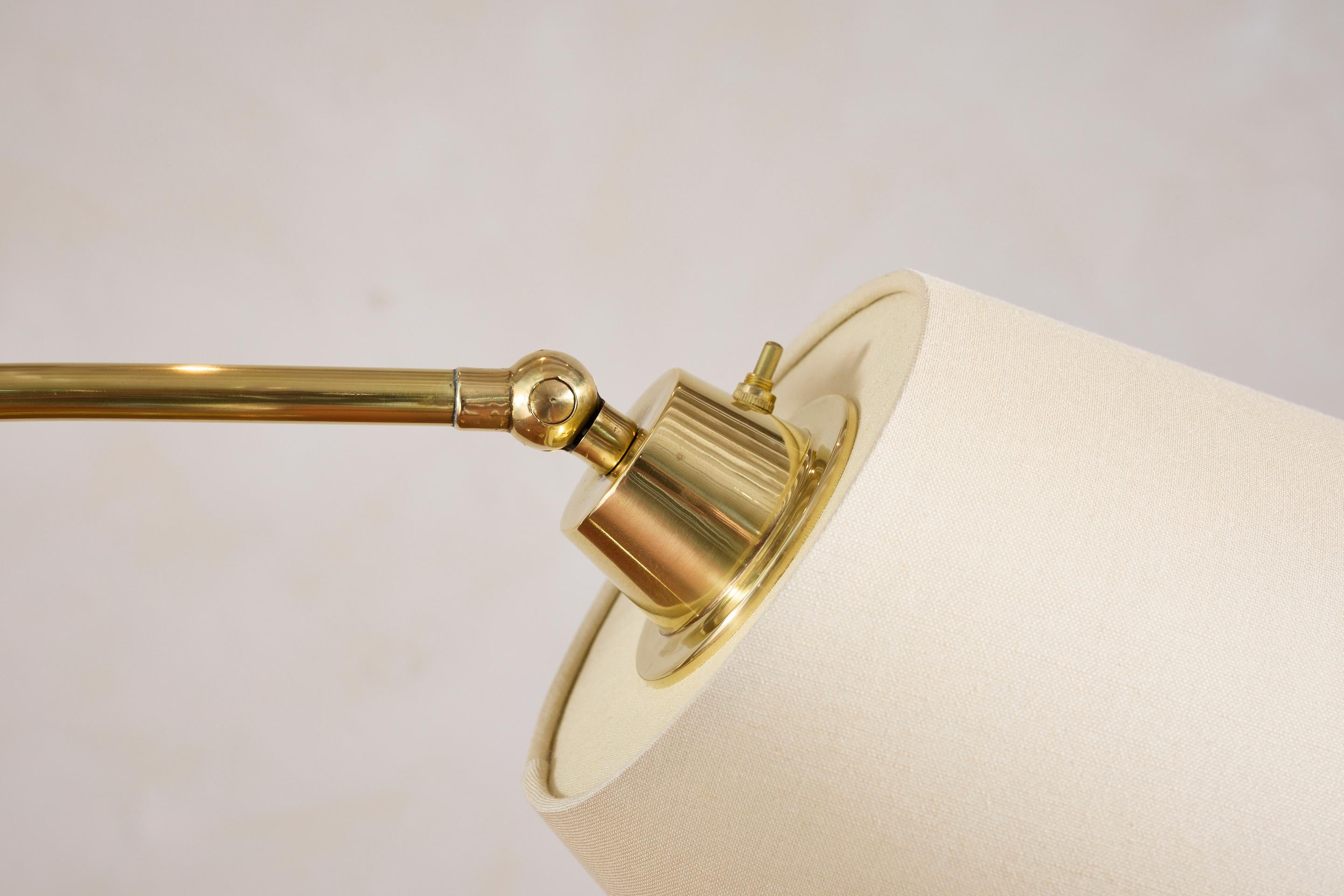 Lampadaire de style Jacques Adnet en vente 3